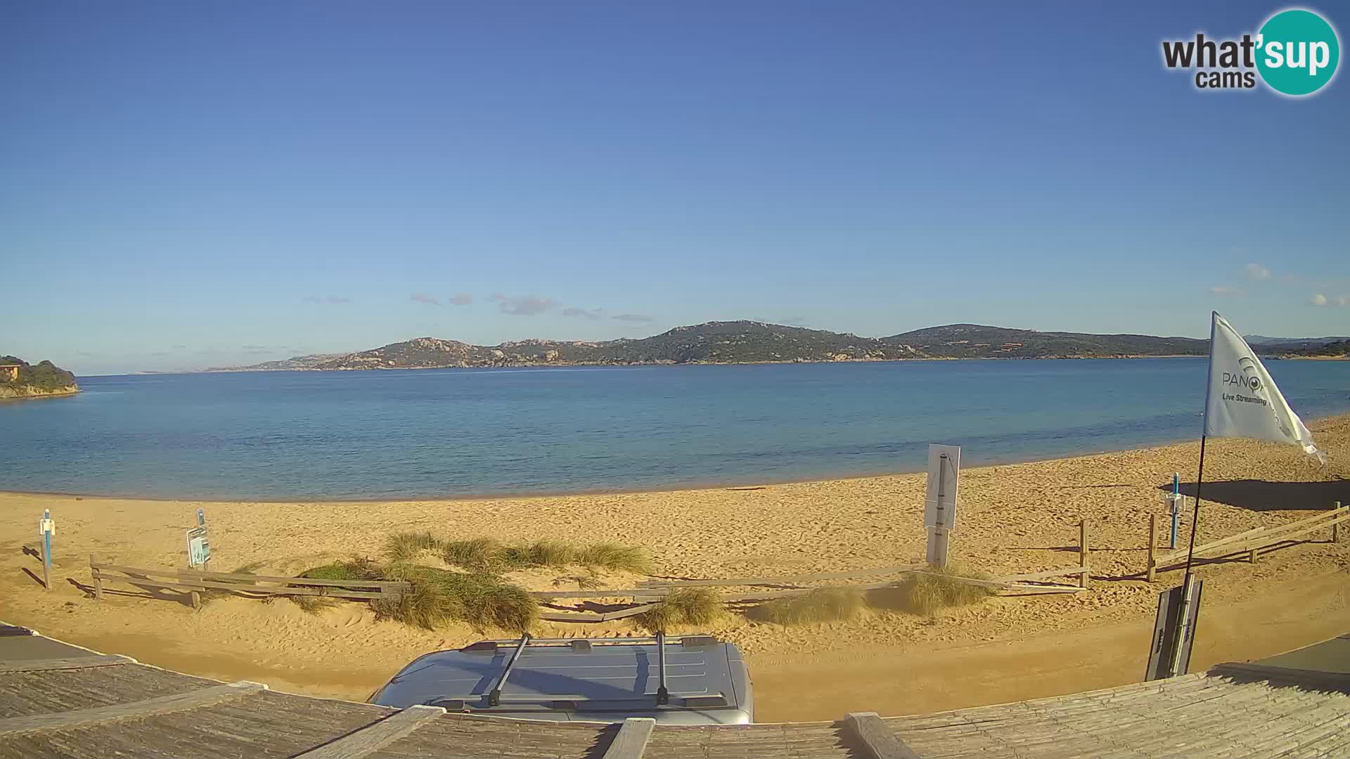 Porto Pollo Windsurfing and Kite surfing live webcam – Sardinia – Italy