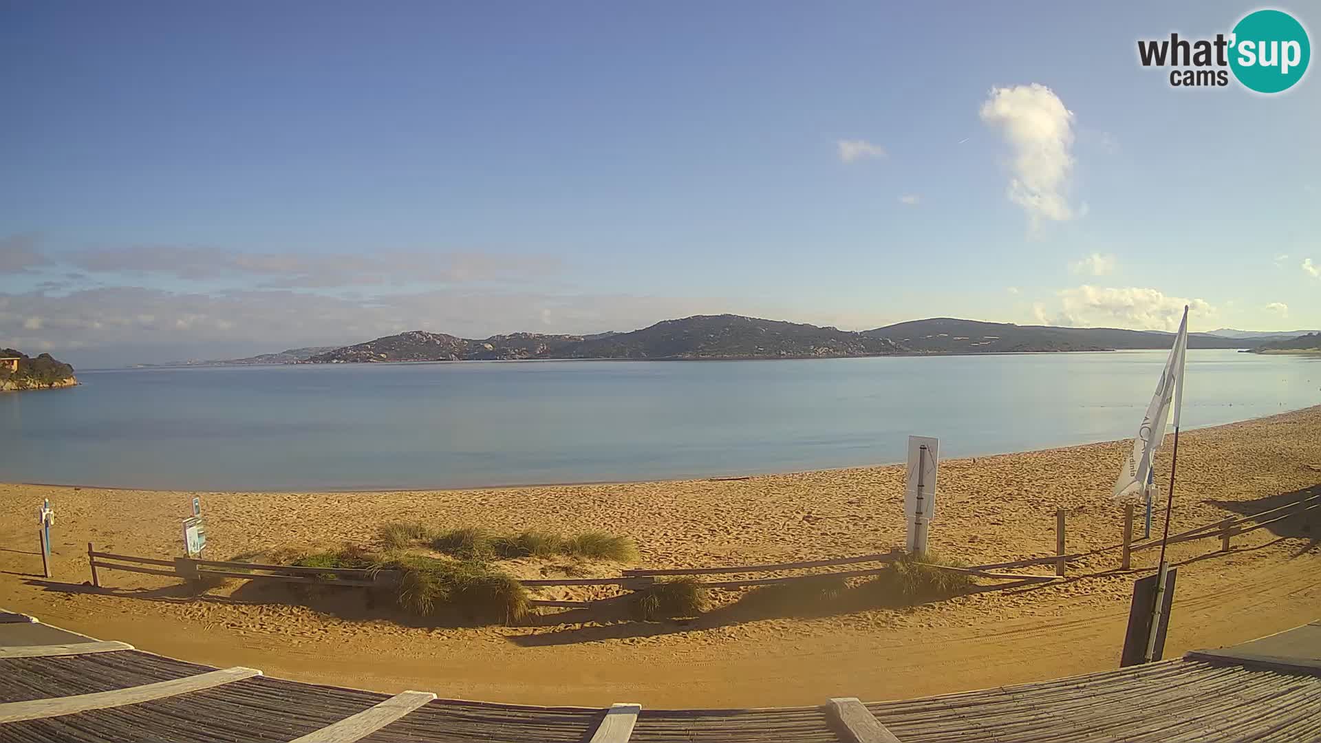 Webcam en direct de planche à voile et de kite surf à Porto Pollo – Sardaigne – Italie