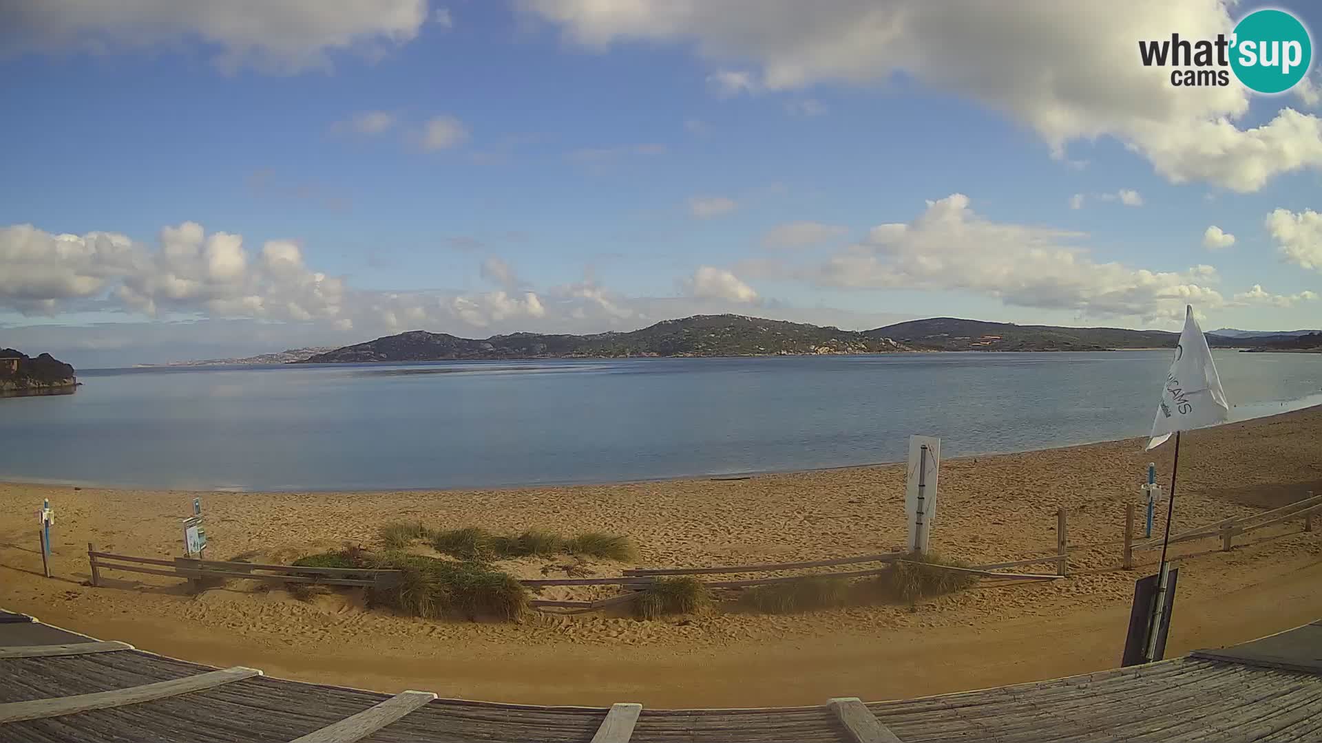 Porto Pollo Windsurfing and Kite surfing live webcam – Sardinia – Italy