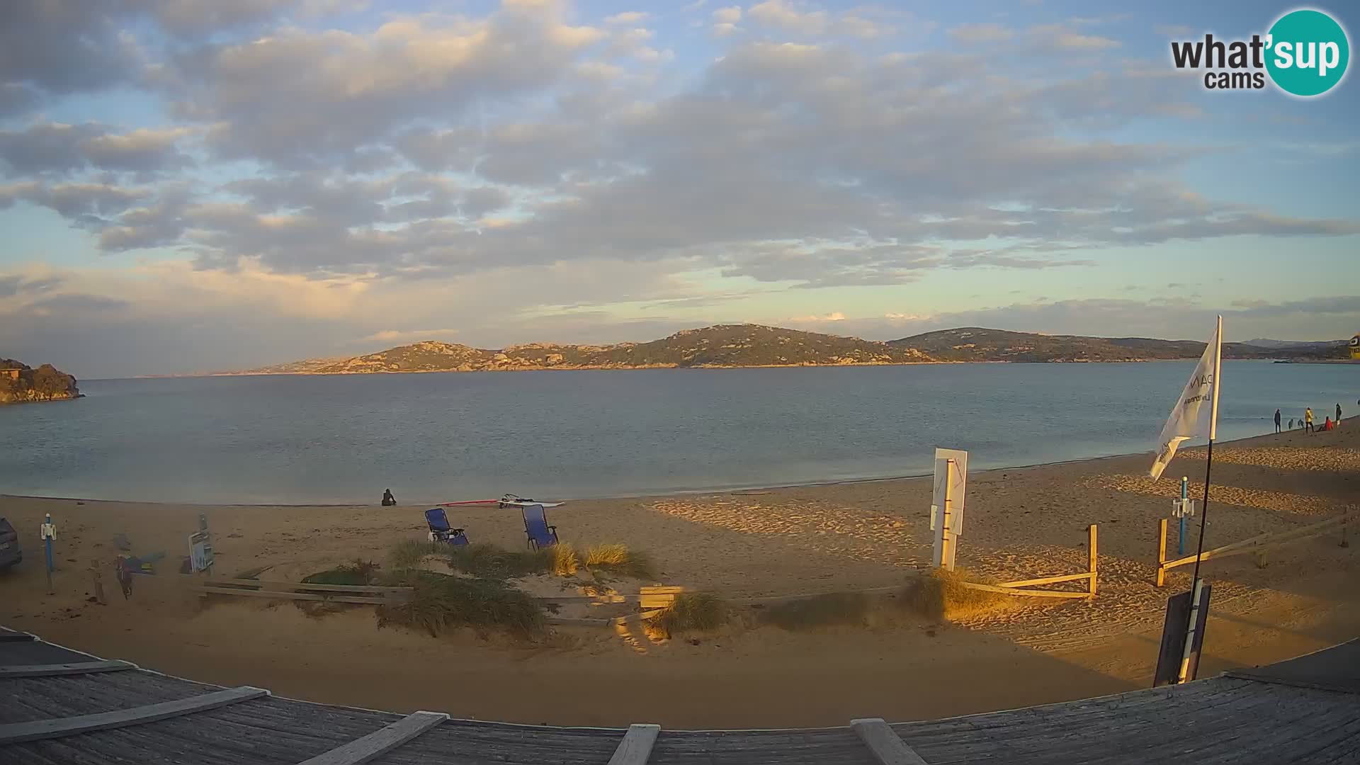 Porto Pollo Windsurfing and Kite surfing live webcam – Sardinia – Italy