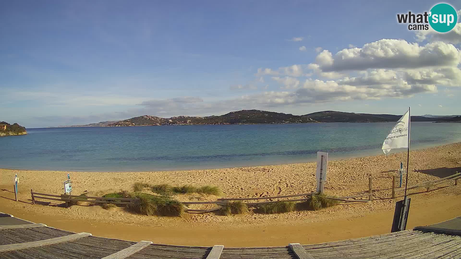 Webcam en direct de planche à voile et de kite surf à Porto Pollo – Sardaigne – Italie