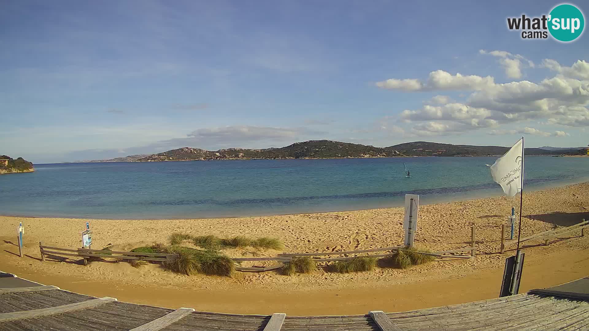 Porto Pollo Windsurfen und Kitesurfen Live-Webcam – Sardinien – Italien