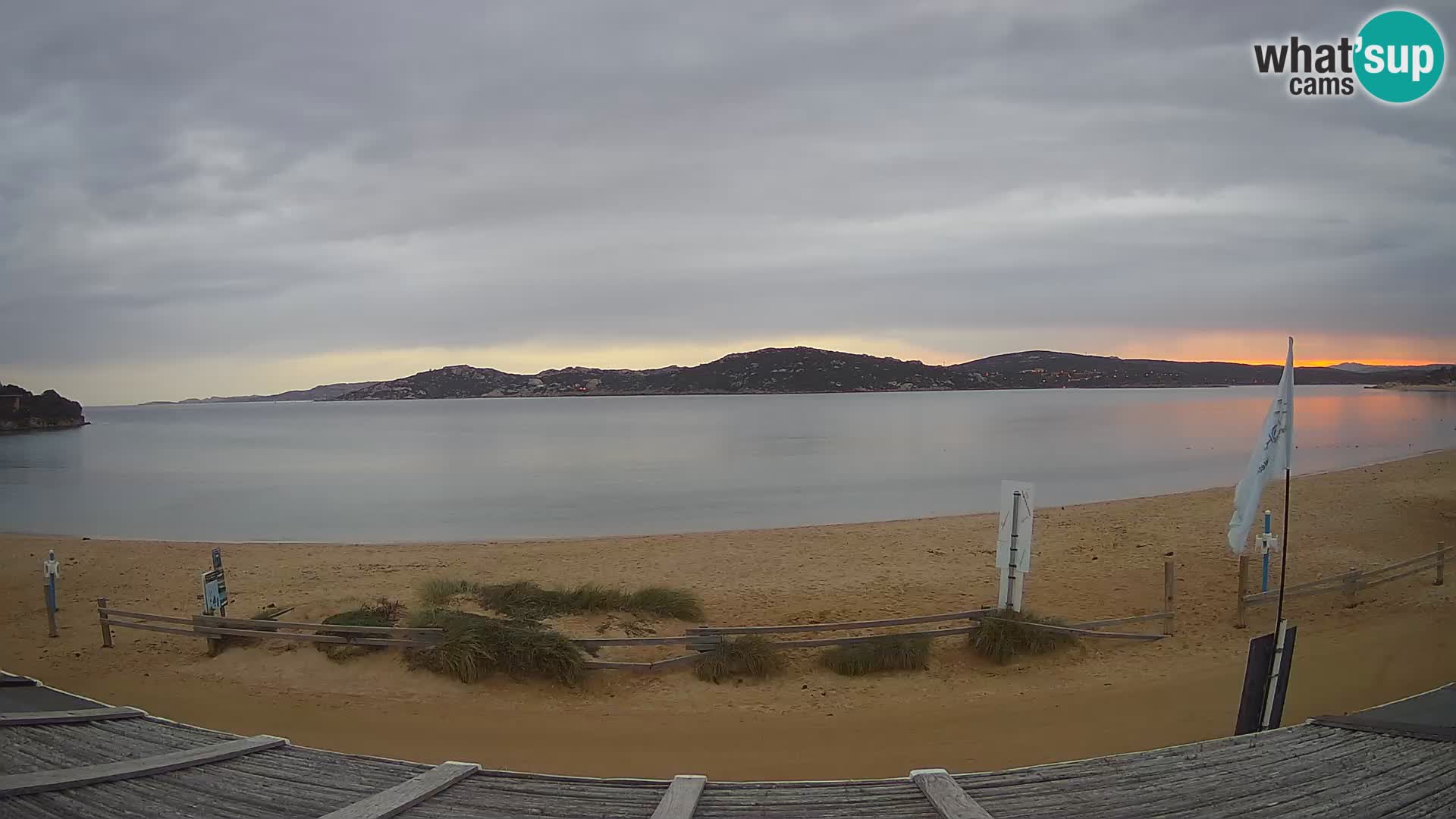 Webcam en direct de planche à voile et de kite surf à Porto Pollo – Sardaigne – Italie