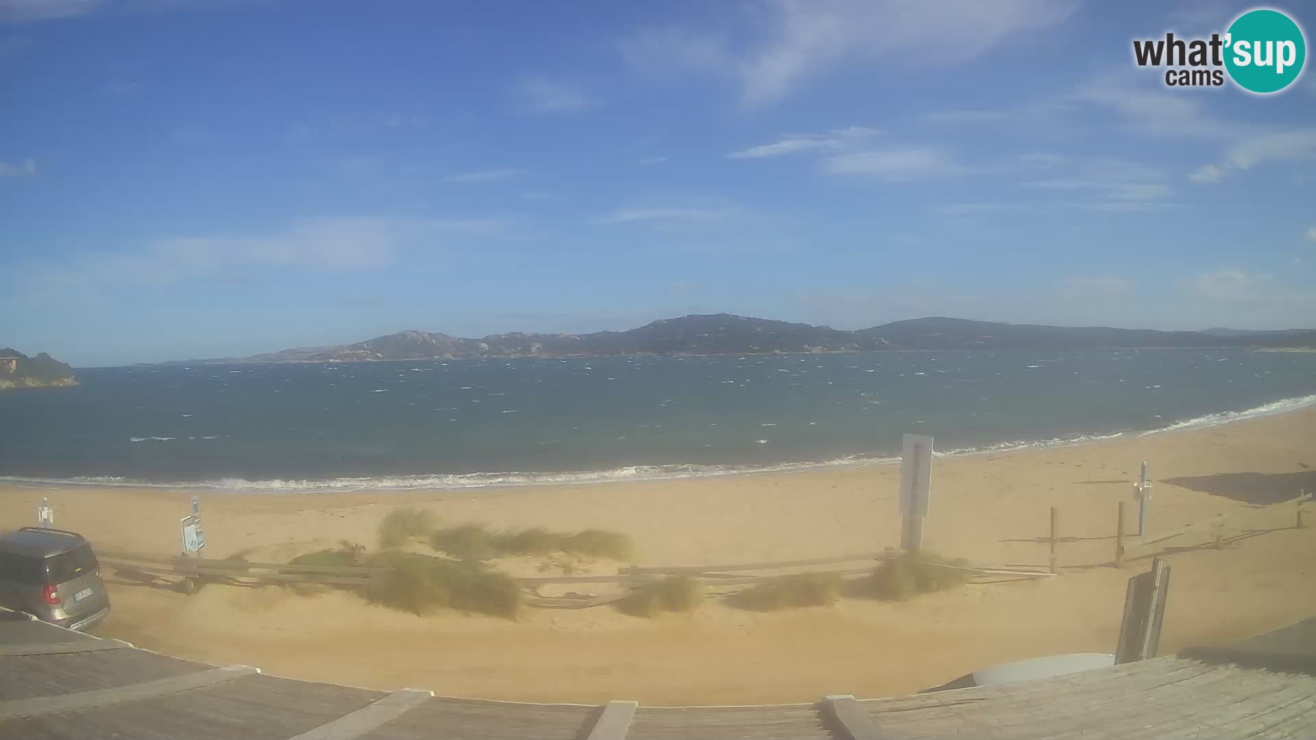 Porto Pollo Windsurfing and Kite surfing live webcam – Sardinia – Italy