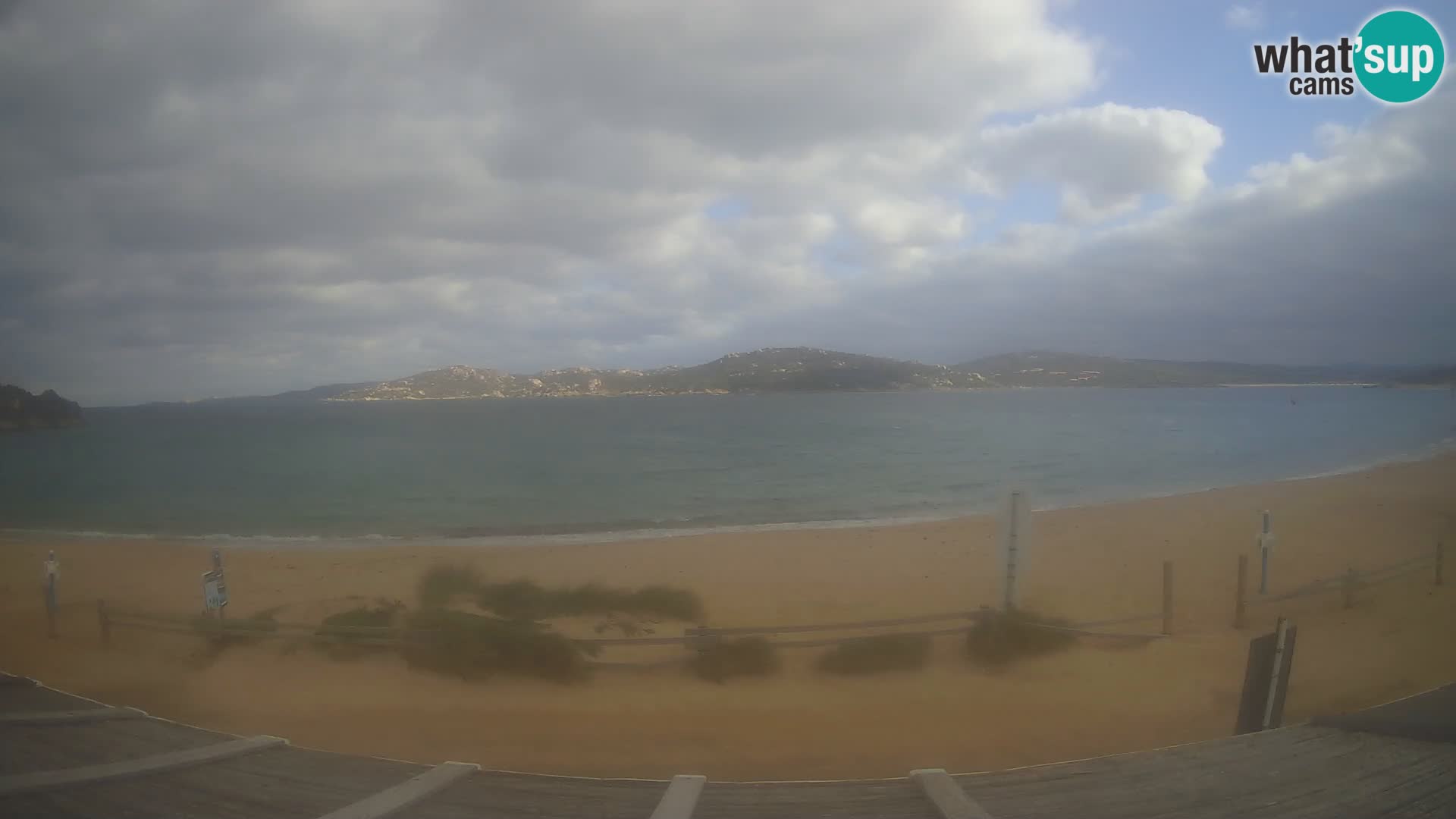 Porto Pollo Windsurfing and Kite surfing live webcam – Sardinia – Italy