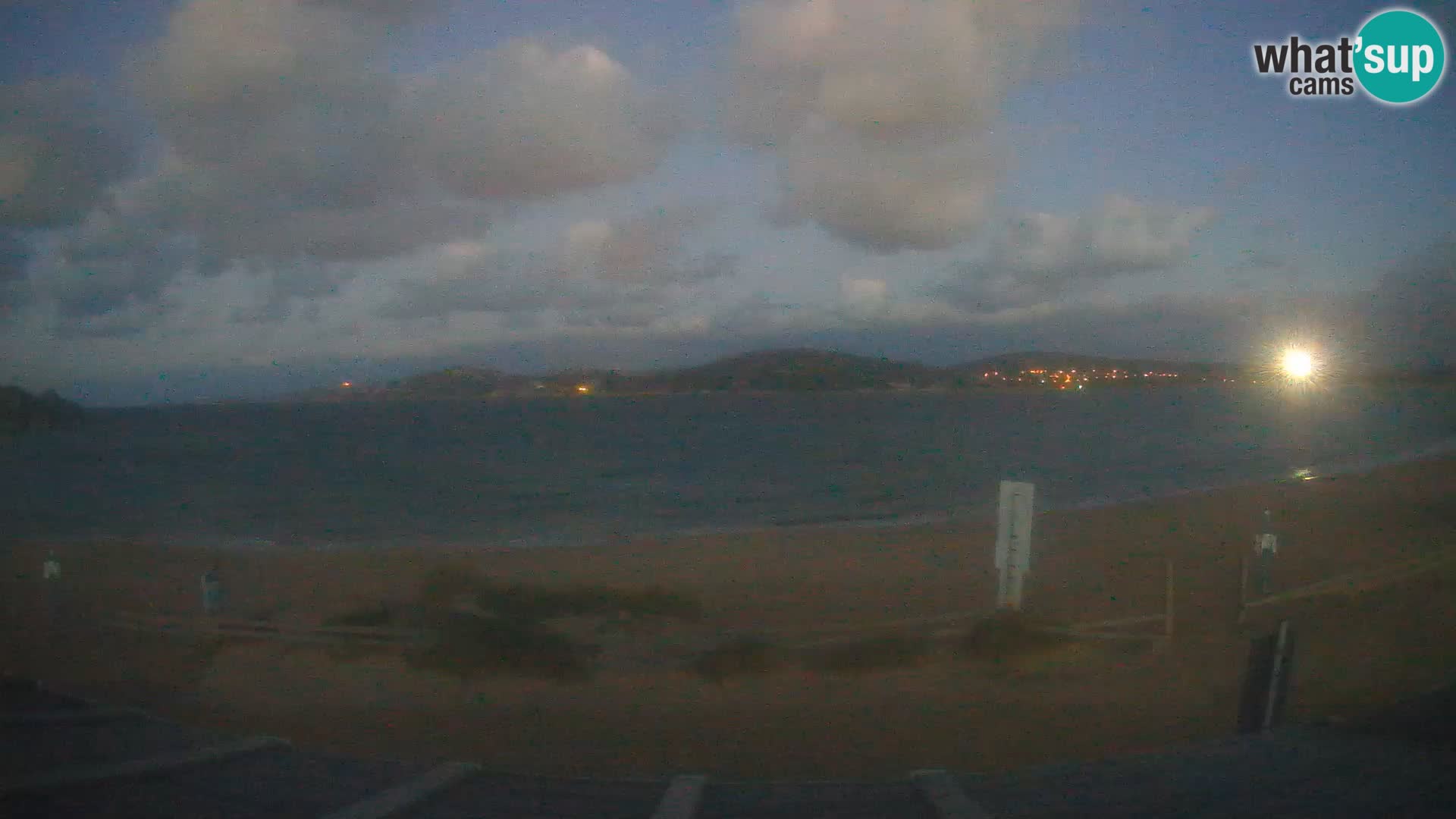 Webcam en direct de planche à voile et de kite surf à Porto Pollo – Sardaigne – Italie