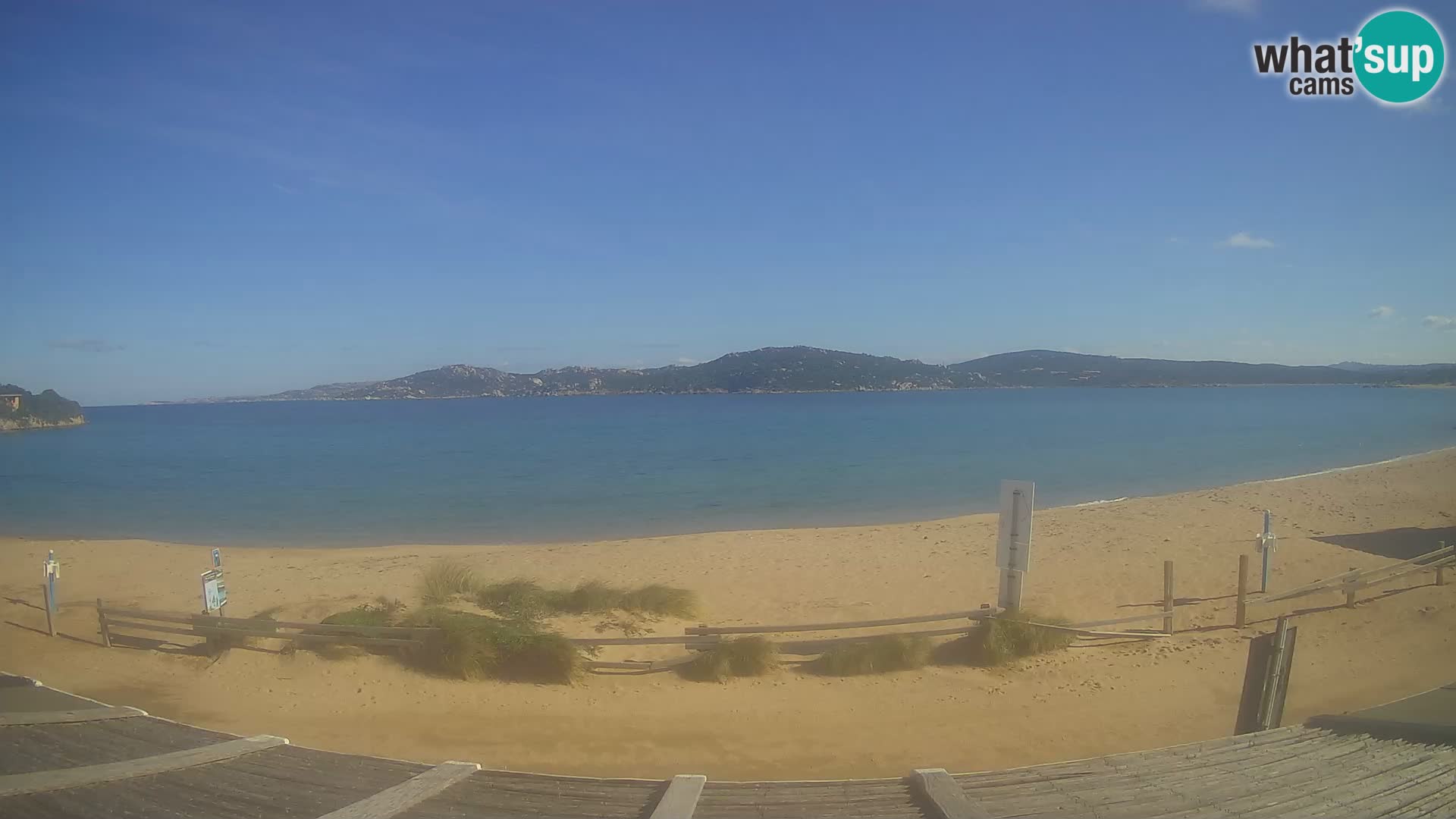 Porto Pollo Windsurfing and Kite surfing live webcam – Sardinia – Italy