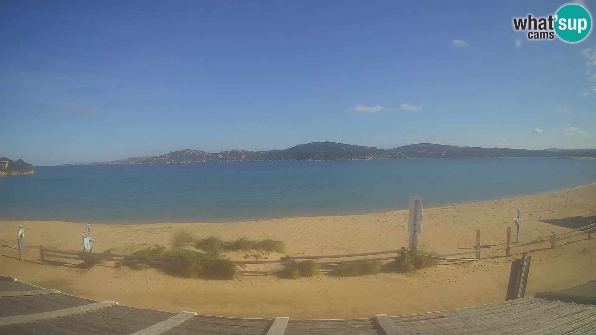 Porto Pollo Windsurfing and Kite surfing live webcam – Sardinia – Italy