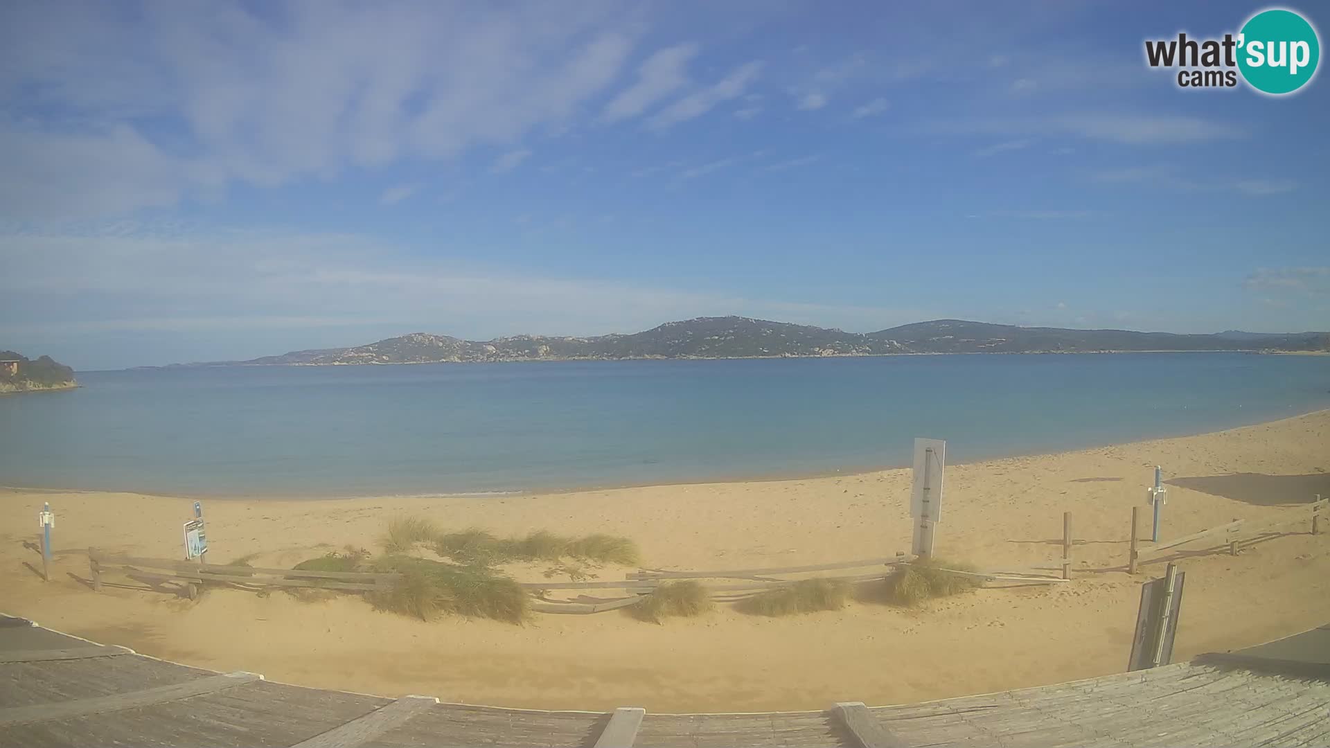 Porto Pollo Windsurfing and Kite surfing live webcam – Sardinia – Italy