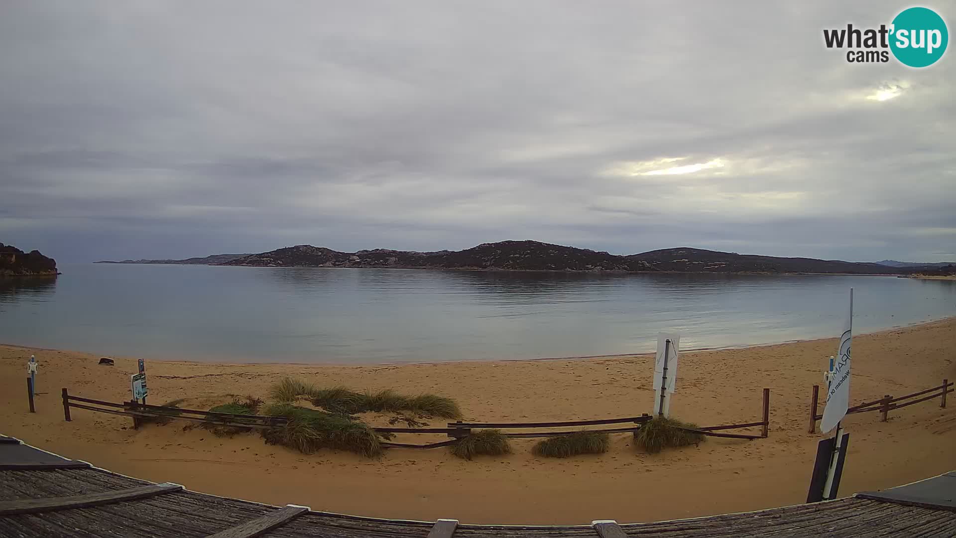 Webcam en direct de planche à voile et de kite surf à Porto Pollo – Sardaigne – Italie