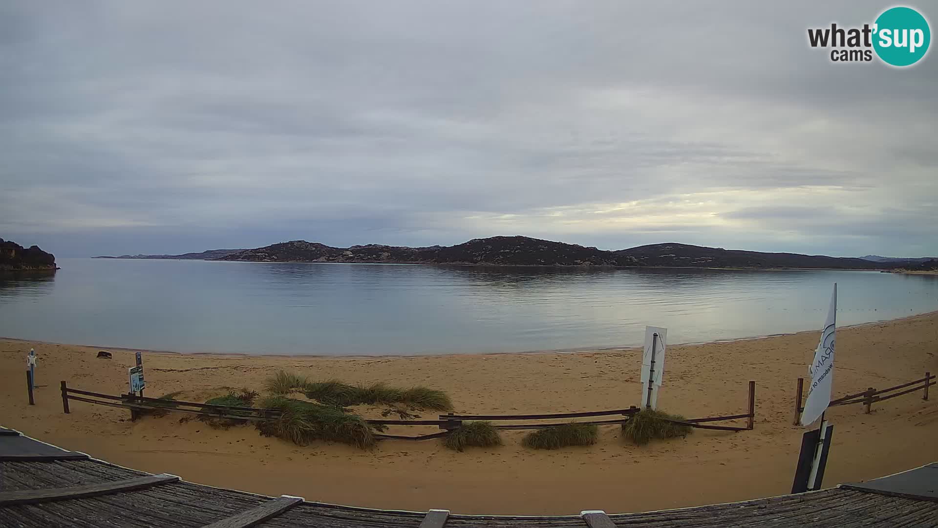 Webcam en direct de planche à voile et de kite surf à Porto Pollo – Sardaigne – Italie