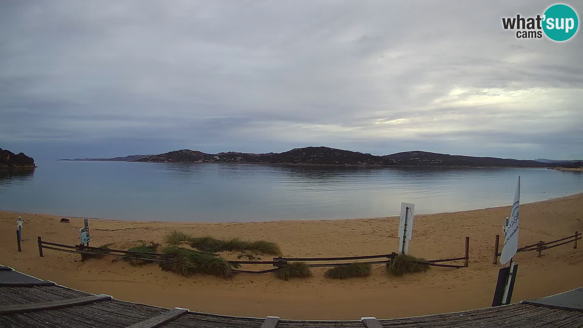 Webcam en direct de planche à voile et de kite surf à Porto Pollo – Sardaigne – Italie