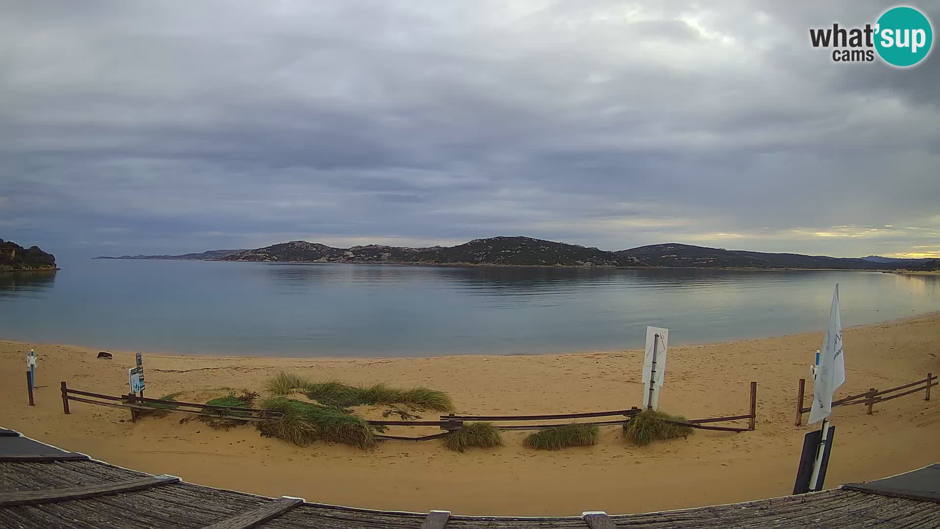 Webcam en direct de planche à voile et de kite surf à Porto Pollo – Sardaigne – Italie