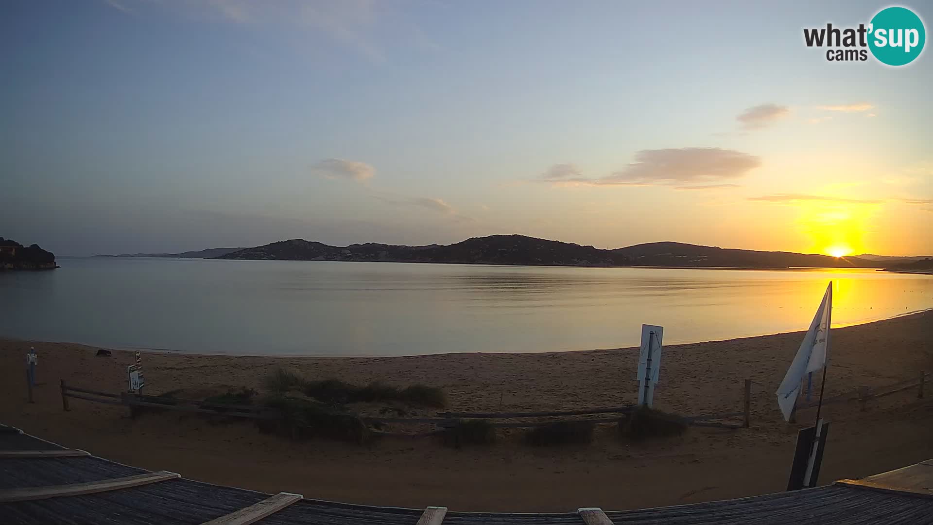 Webcam en direct de planche à voile et de kite surf à Porto Pollo – Sardaigne – Italie