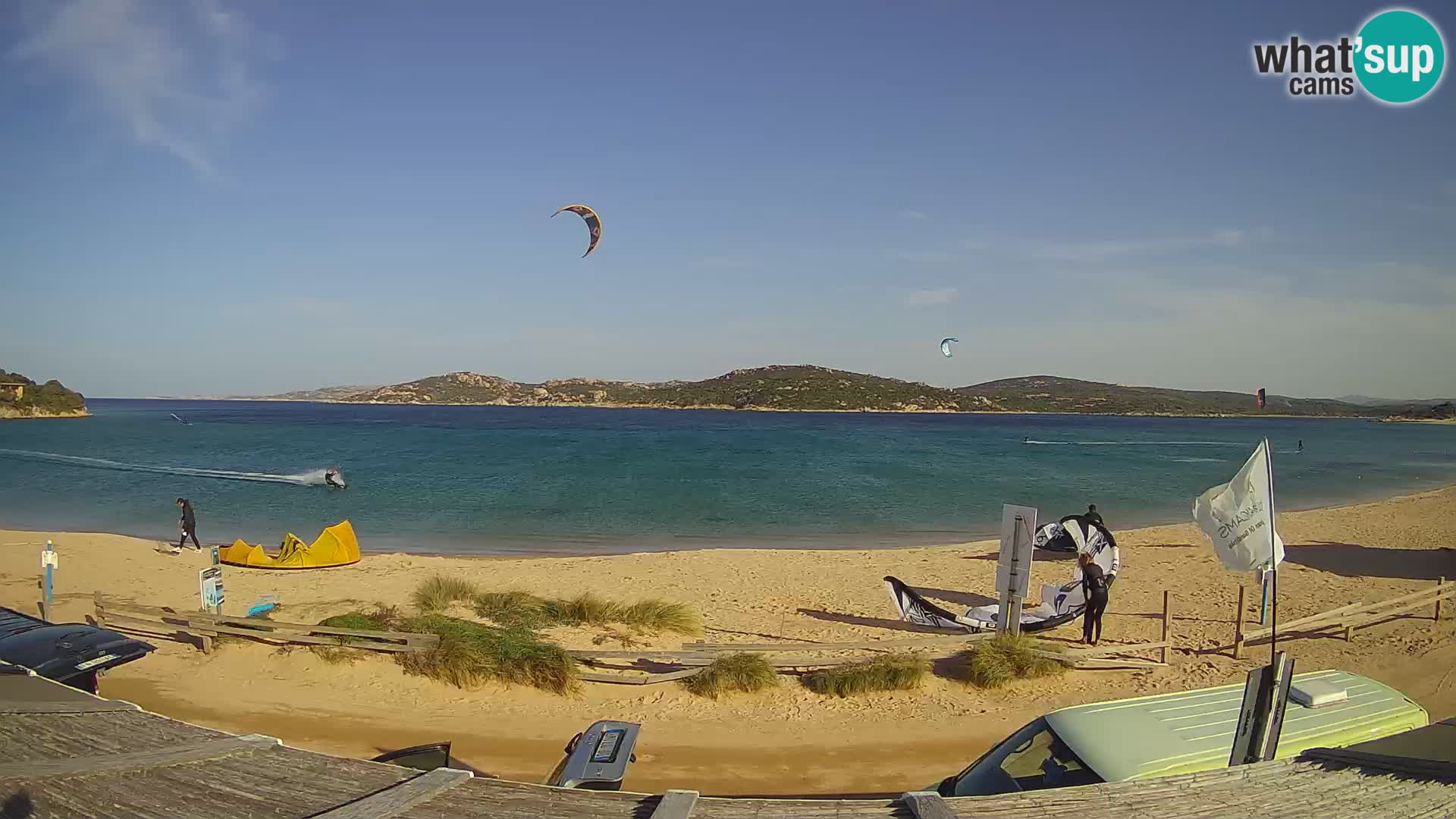 Porto Pollo Windsurf y Kitesurf Webcam en vivo – Cerdeña – Italia