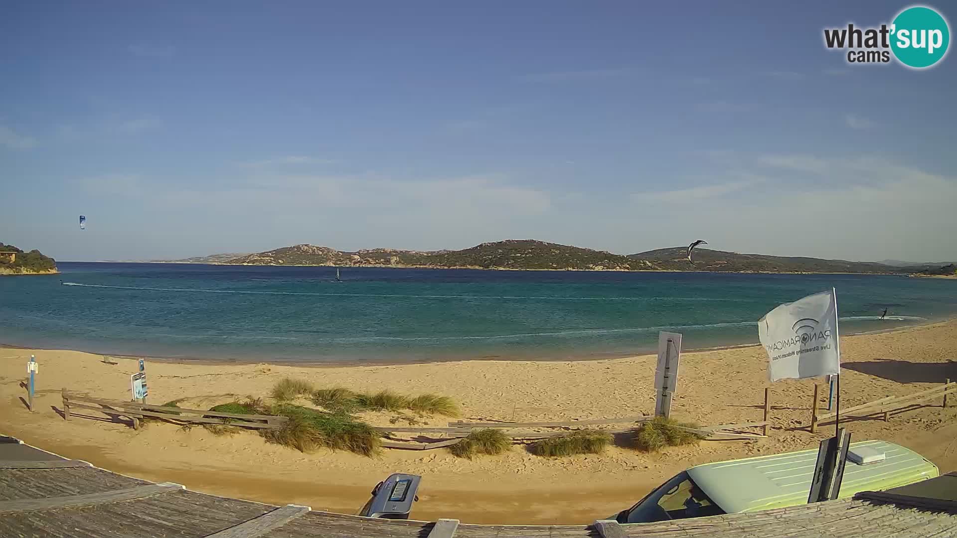 Porto Pollo Windsurfen und Kitesurfen Live-Webcam – Sardinien – Italien