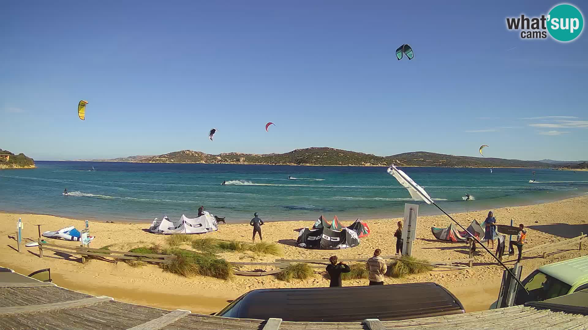 Porto Pollo Windsurf y Kitesurf Webcam en vivo – Cerdeña – Italia