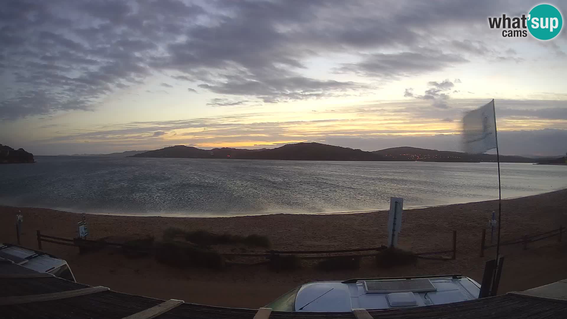 Porto Pollo Windsurfen und Kitesurfen Live-Webcam – Sardinien – Italien