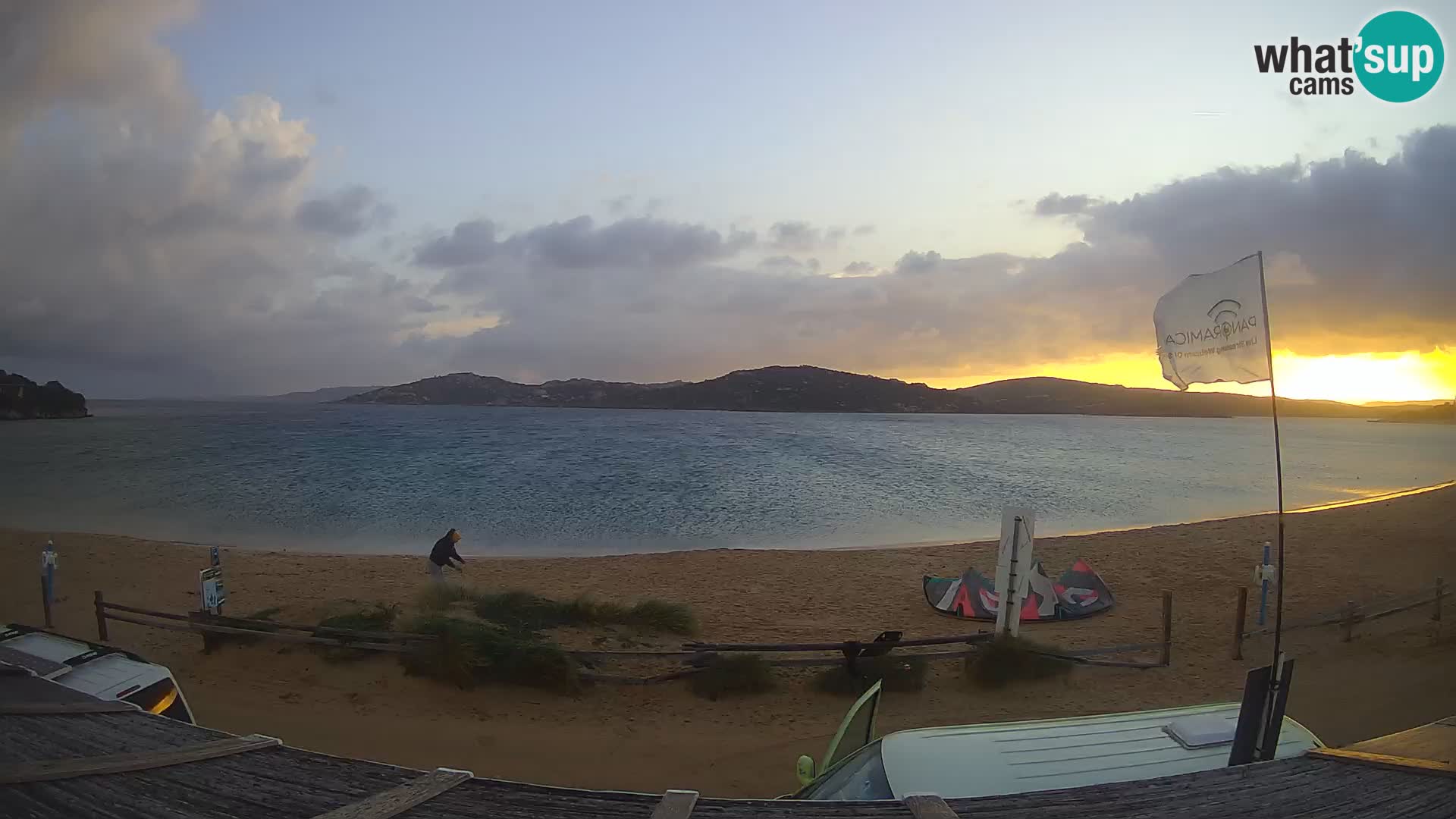 Porto Pollo Windsurf y Kitesurf Webcam en vivo – Cerdeña – Italia