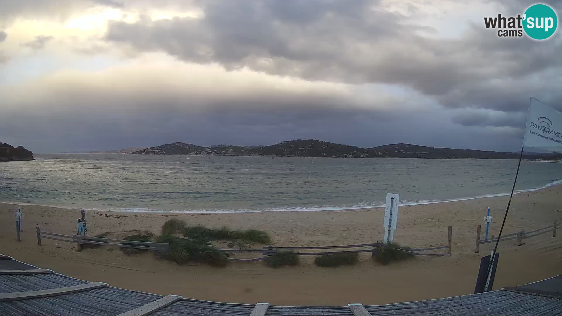 Porto Pollo Windsurfen und Kitesurfen Live-Webcam – Sardinien – Italien