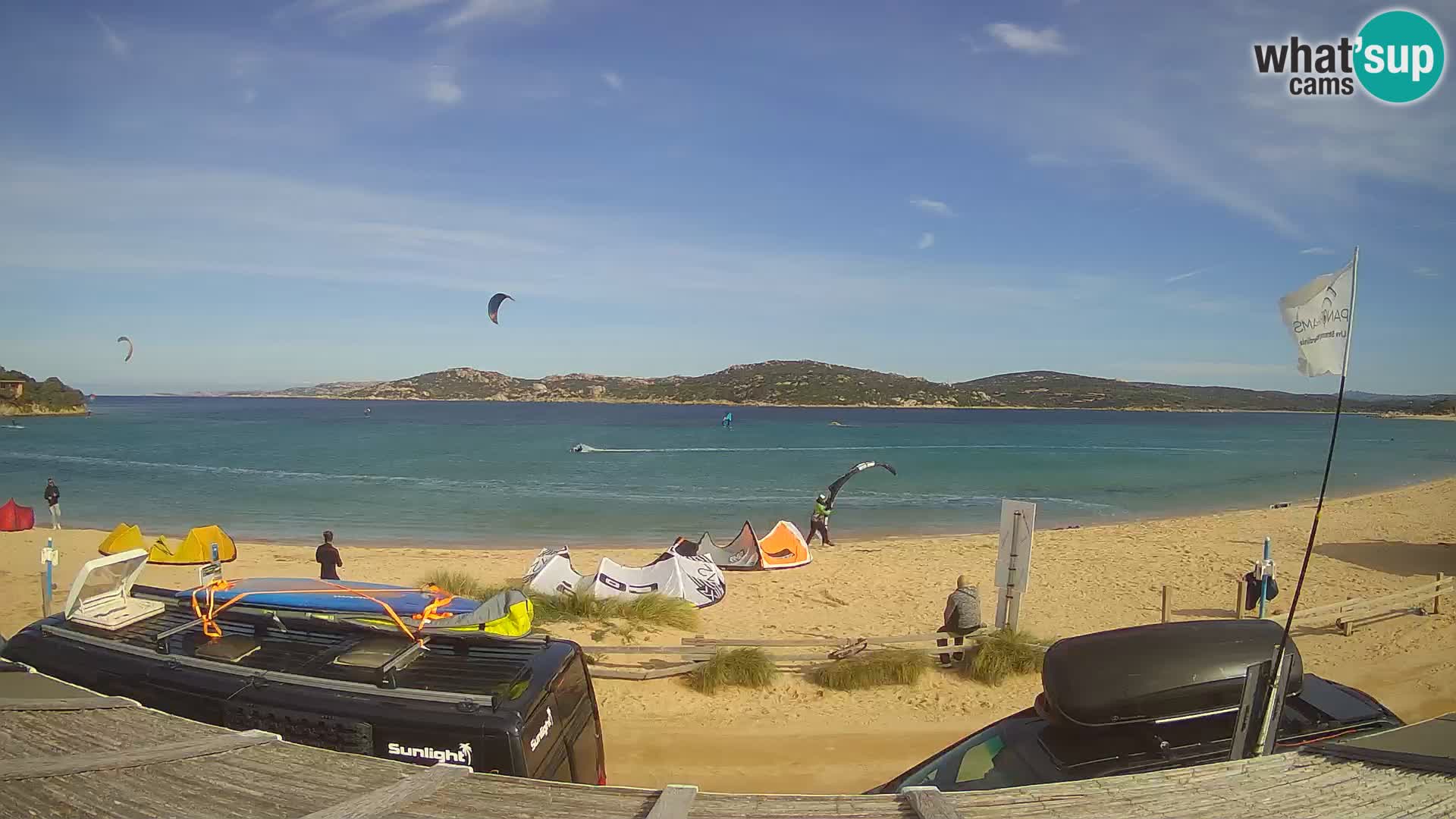 Porto Pollo Windsurf y Kitesurf Webcam en vivo – Cerdeña – Italia