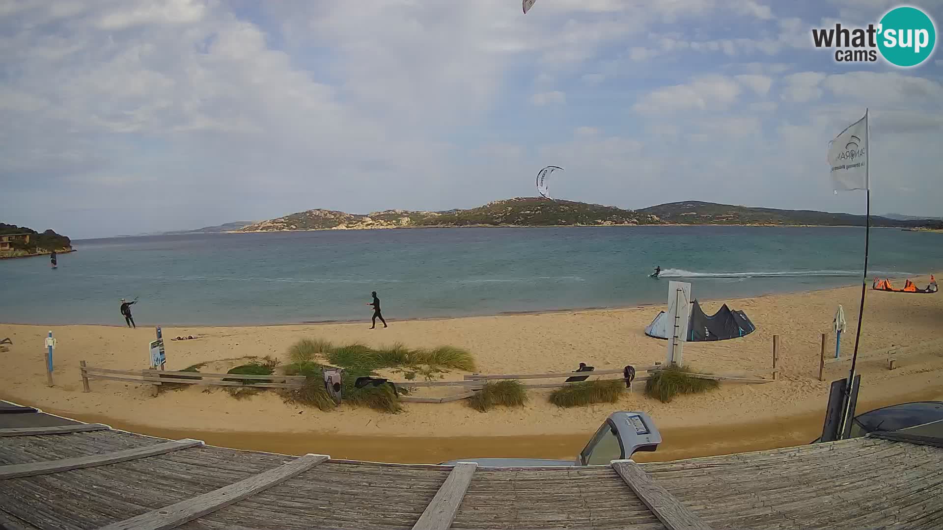 Porto Pollo Windsurf y Kitesurf Webcam en vivo – Cerdeña – Italia