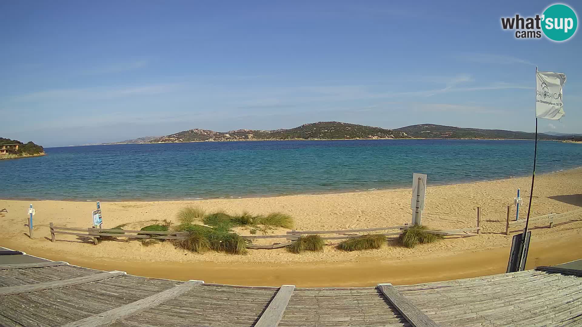 Webcam en direct de planche à voile et de kite surf à Porto Pollo – Sardaigne – Italie