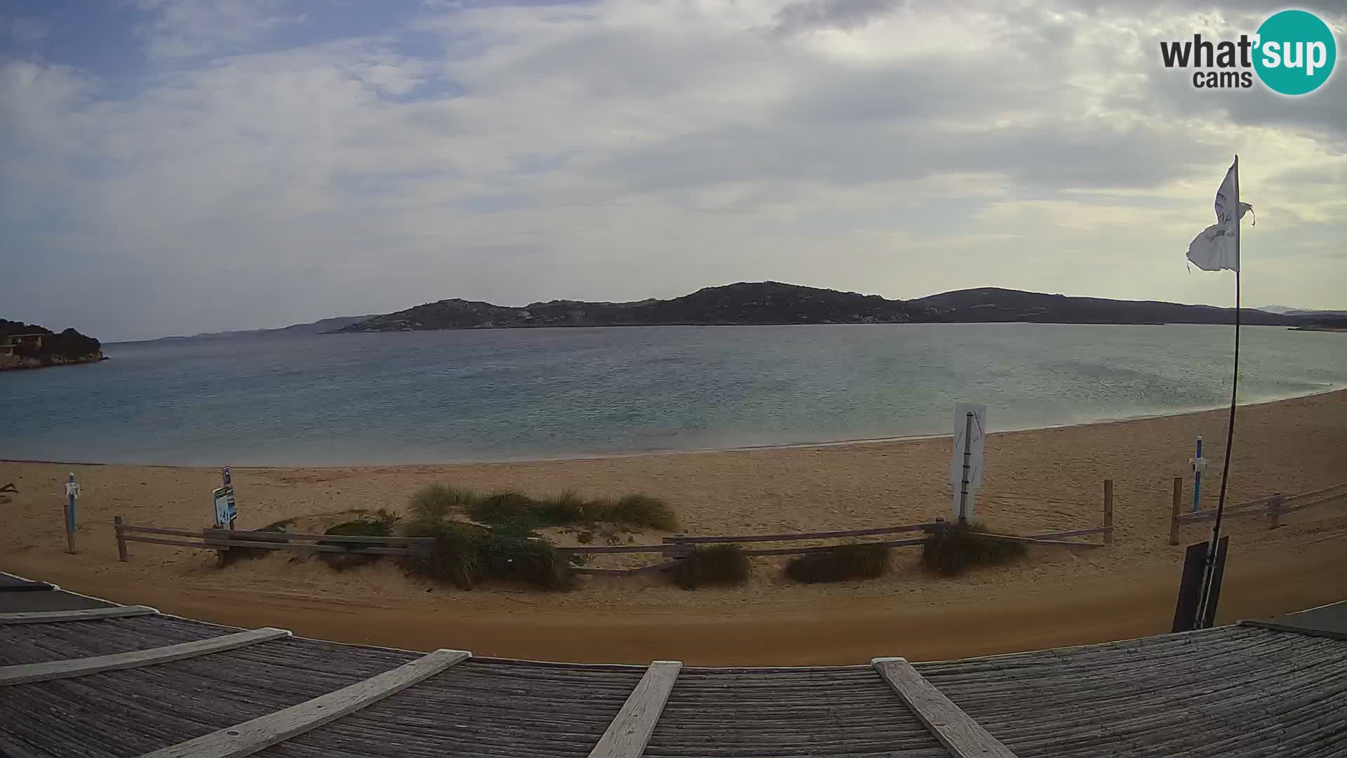 Porto Pollo Windsurfen und Kitesurfen Live-Webcam – Sardinien – Italien