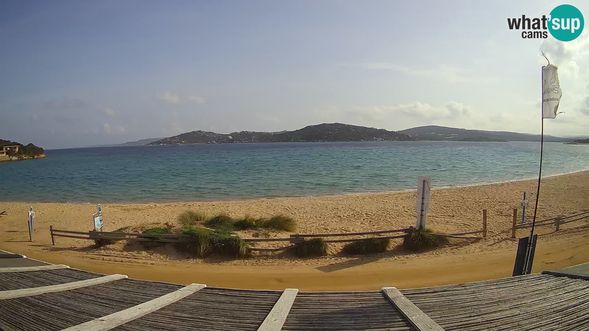 Porto Pollo Windsurfing and Kite surfing live webcam – Sardinia – Italy