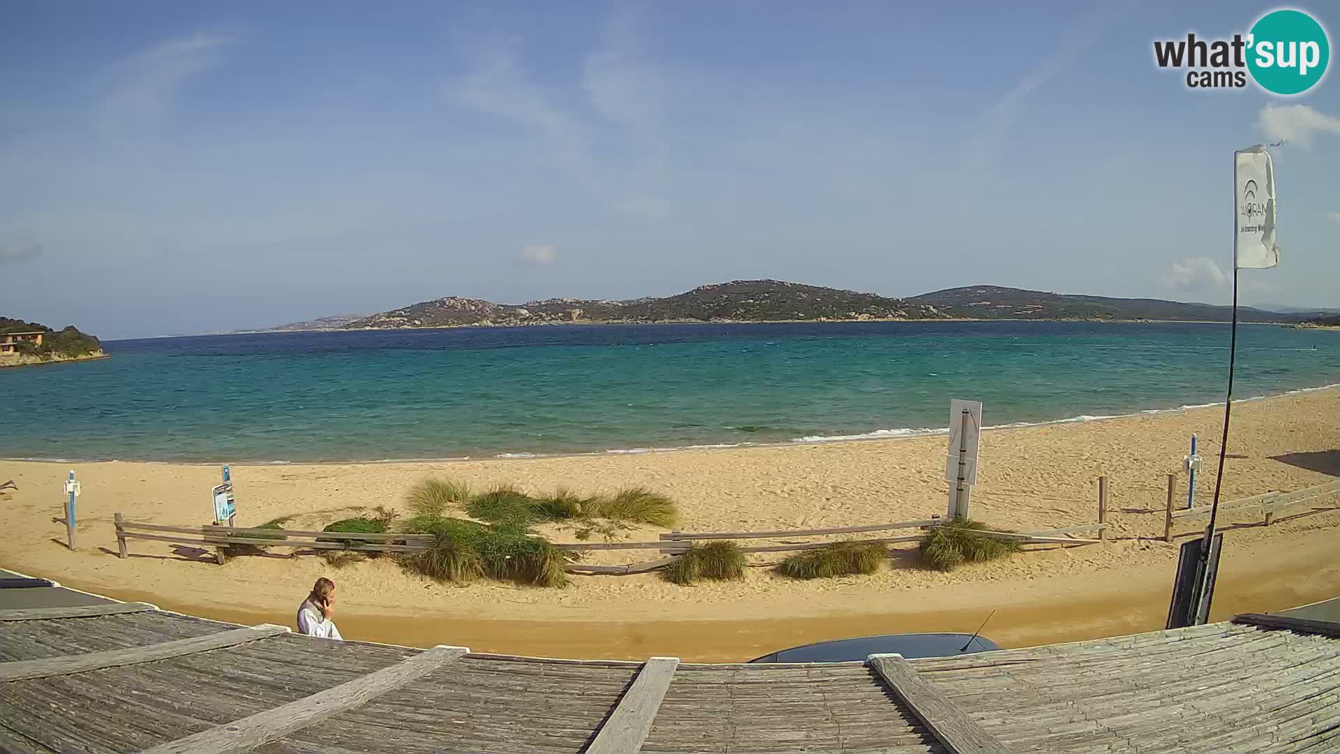 Porto Pollo Windsurfing and Kite surfing live webcam – Sardinia – Italy