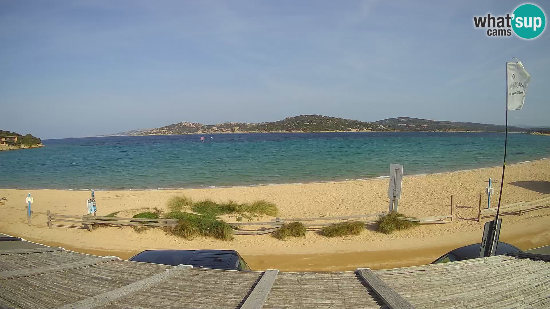 Porto Pollo Windsurfen und Kitesurfen Live-Webcam – Sardinien – Italien