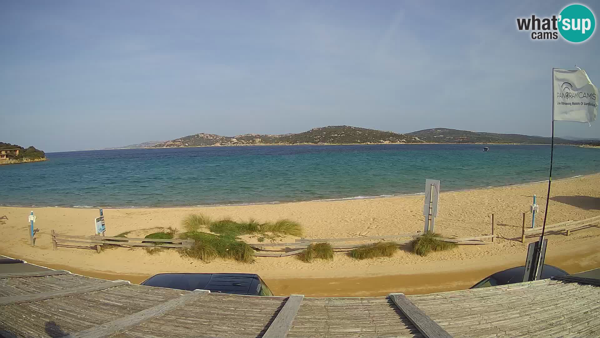 Porto Pollo Windsurfing and Kite surfing live webcam – Sardinia – Italy