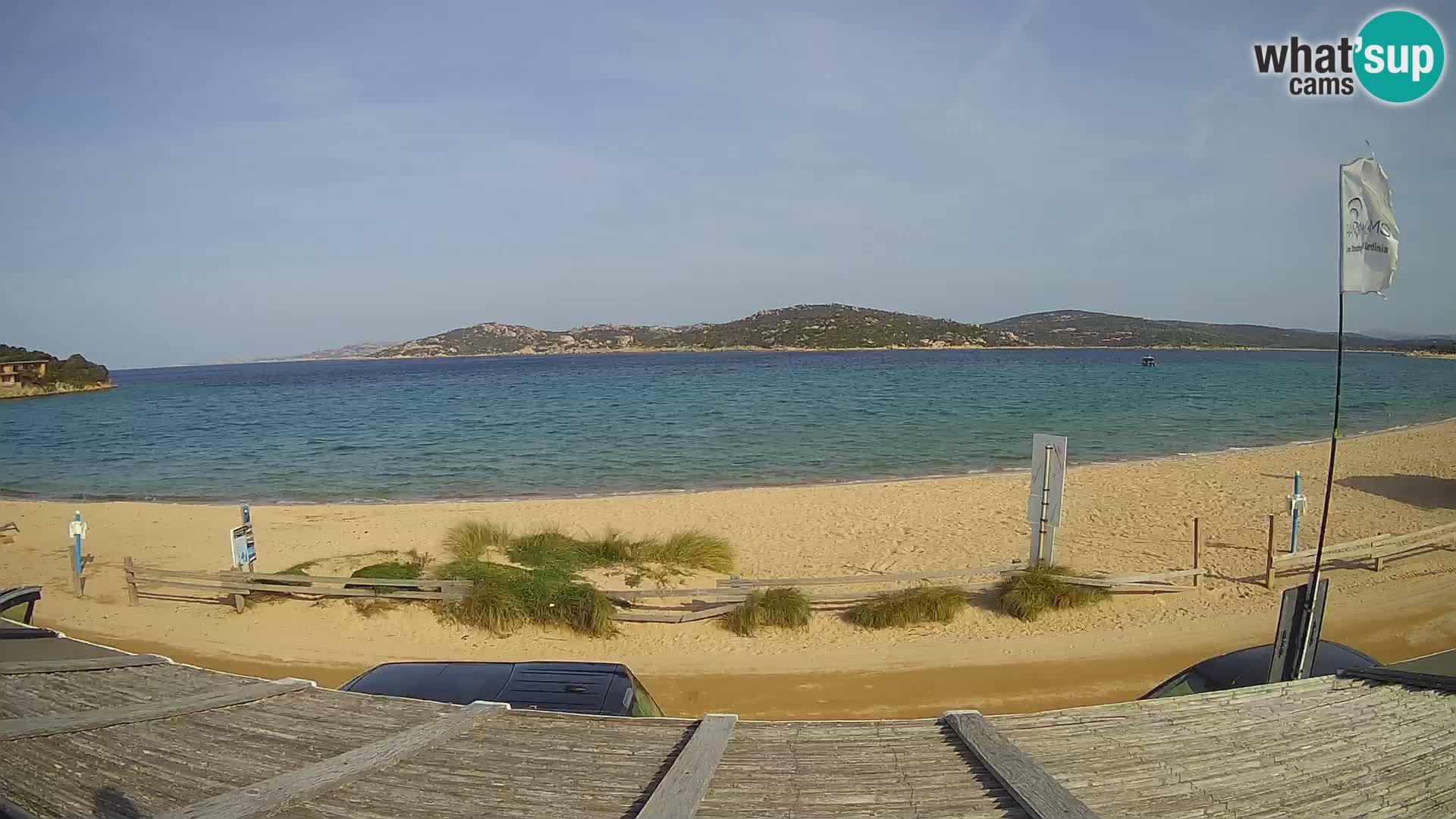 Webcam en direct de planche à voile et de kite surf à Porto Pollo – Sardaigne – Italie