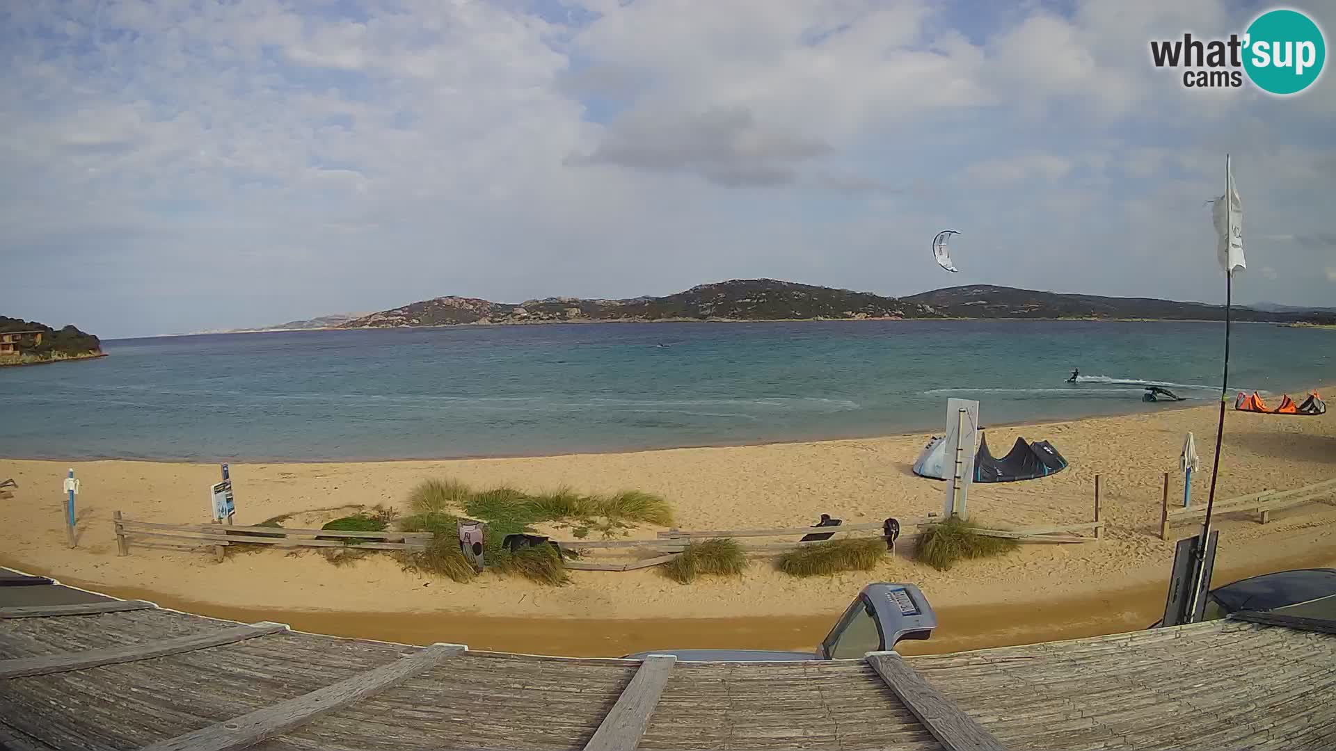 Porto Pollo Windsurf y Kitesurf Webcam en vivo – Cerdeña – Italia