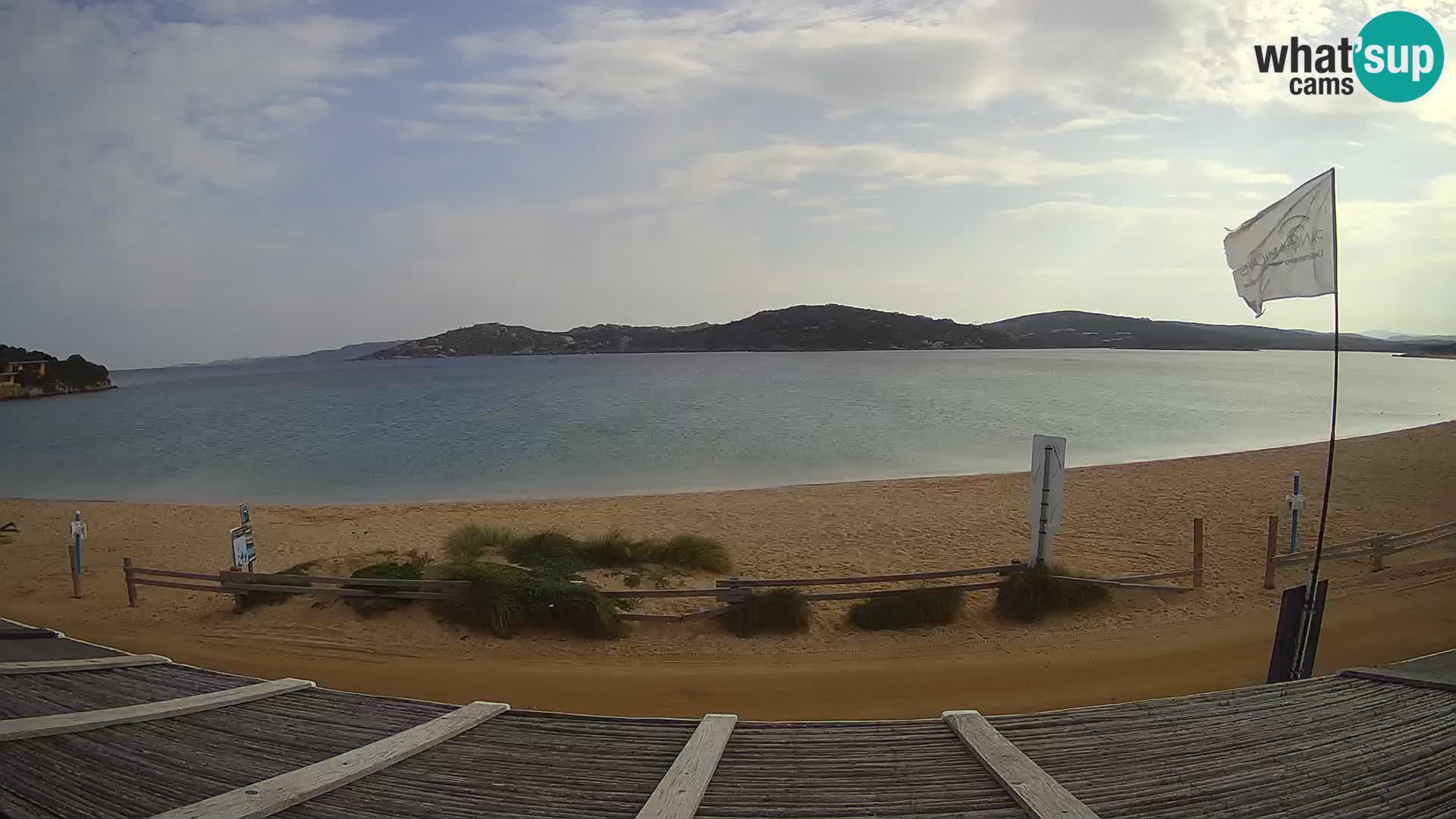 Webcam en direct de planche à voile et de kite surf à Porto Pollo – Sardaigne – Italie