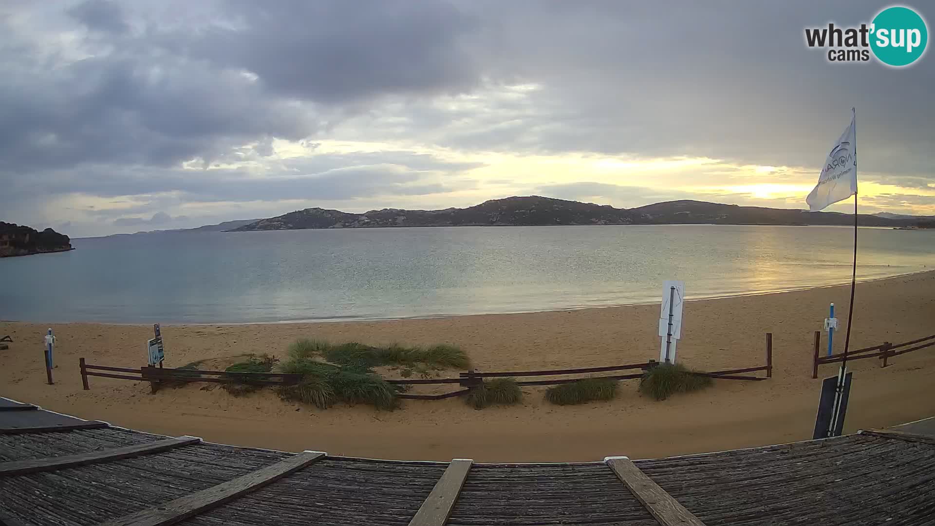 Webcam en direct de planche à voile et de kite surf à Porto Pollo – Sardaigne – Italie