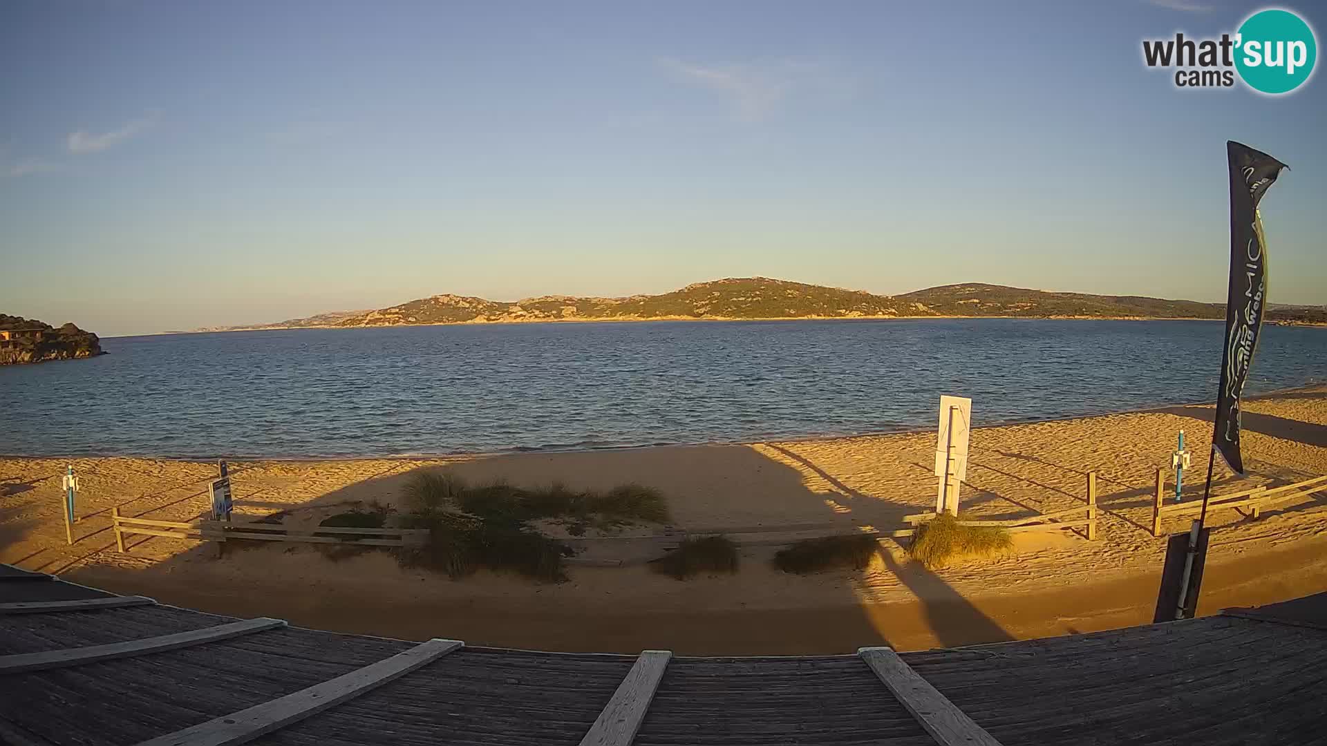 Porto Pollo Windsurfing i Kite surfanje web kamera uživo – Sardinija – Italija