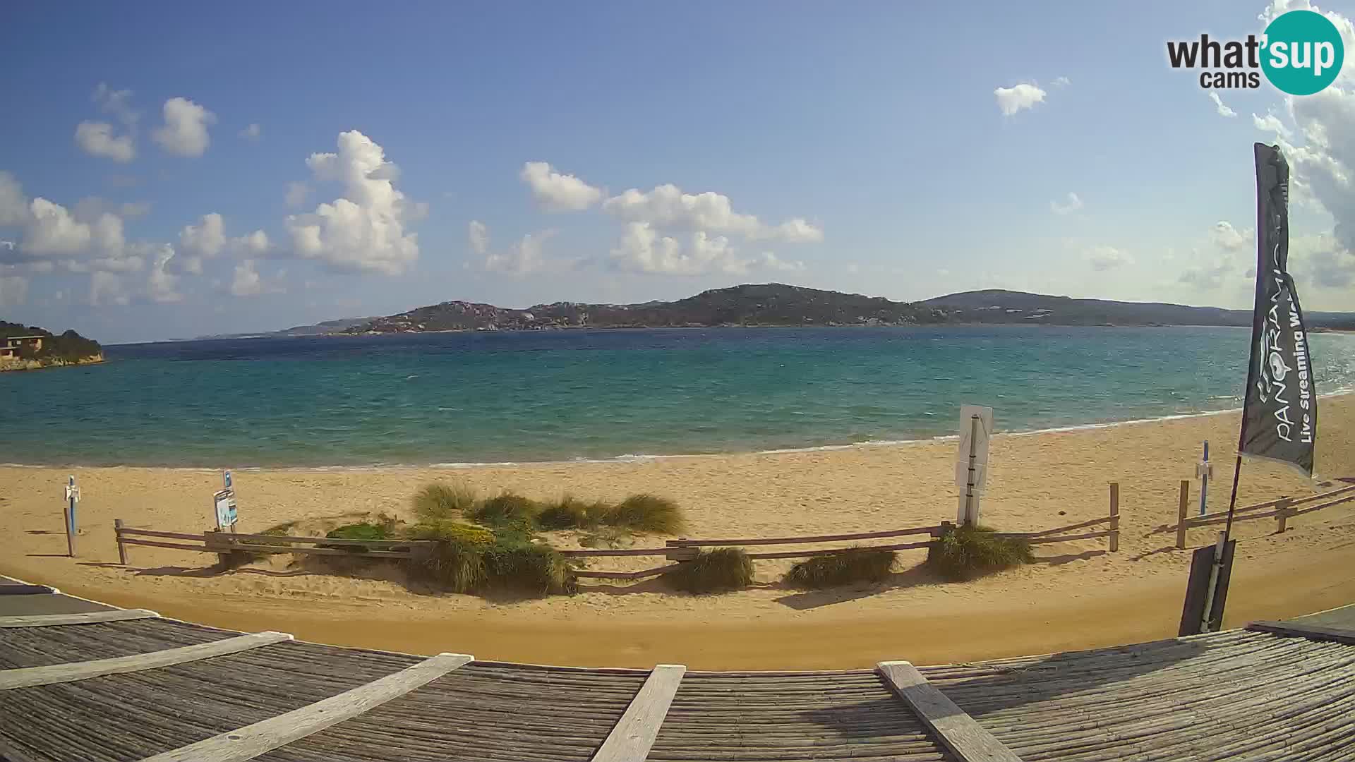 Porto Pollo Windsurfing and Kite surfing live webcam – Sardinia – Italy