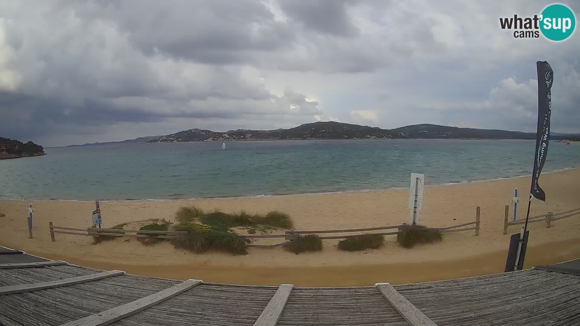 Porto Pollo Windsurfen und Kitesurfen Live-Webcam – Sardinien – Italien