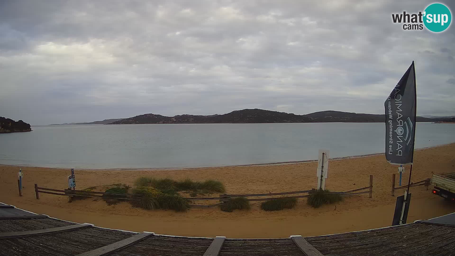 Webcam en direct de planche à voile et de kite surf à Porto Pollo – Sardaigne – Italie