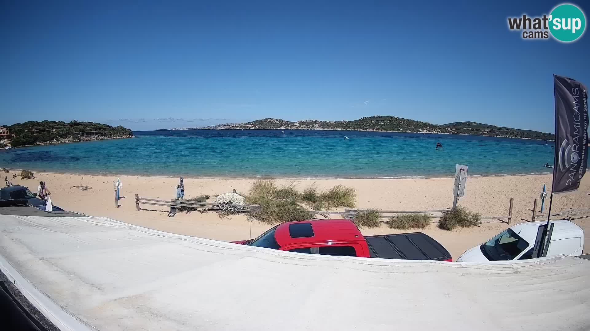 Porto Pollo Windsurf y Kitesurf Webcam en vivo – Cerdeña – Italia