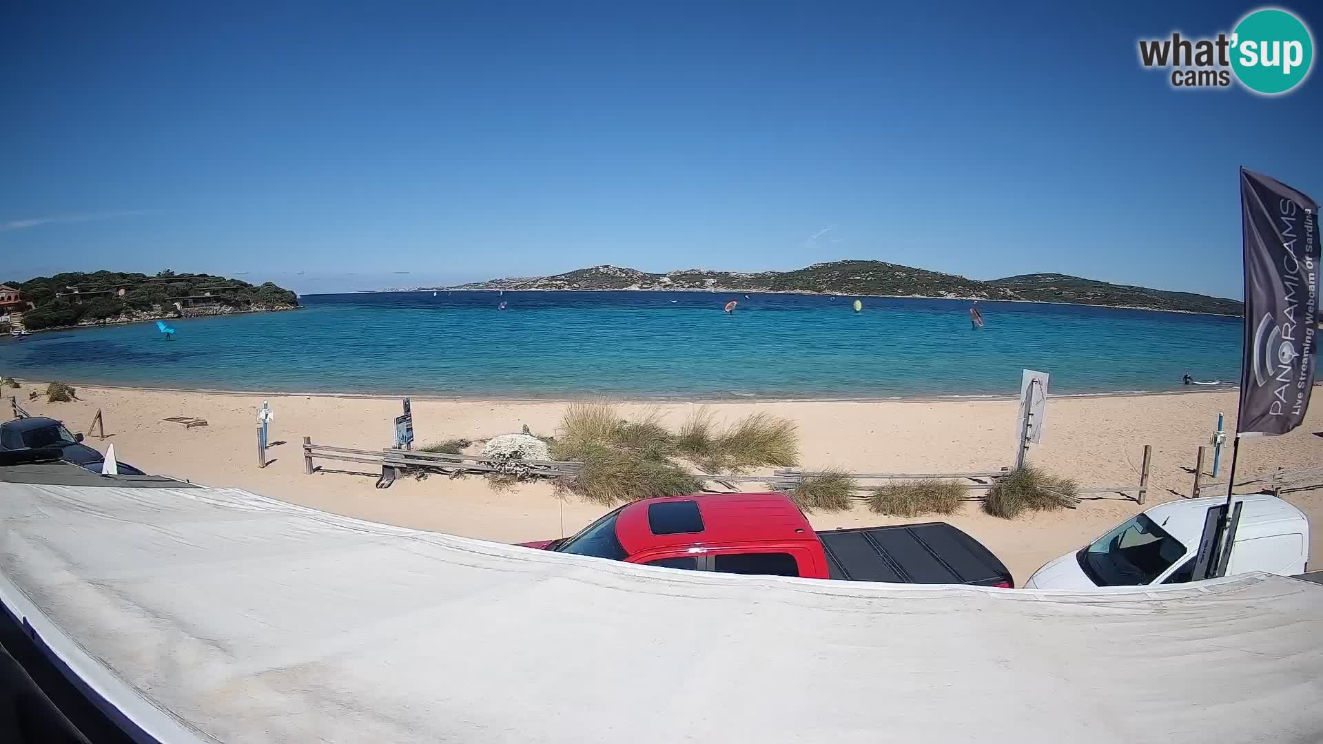 Porto Pollo Windsurf y Kitesurf Webcam en vivo – Cerdeña – Italia