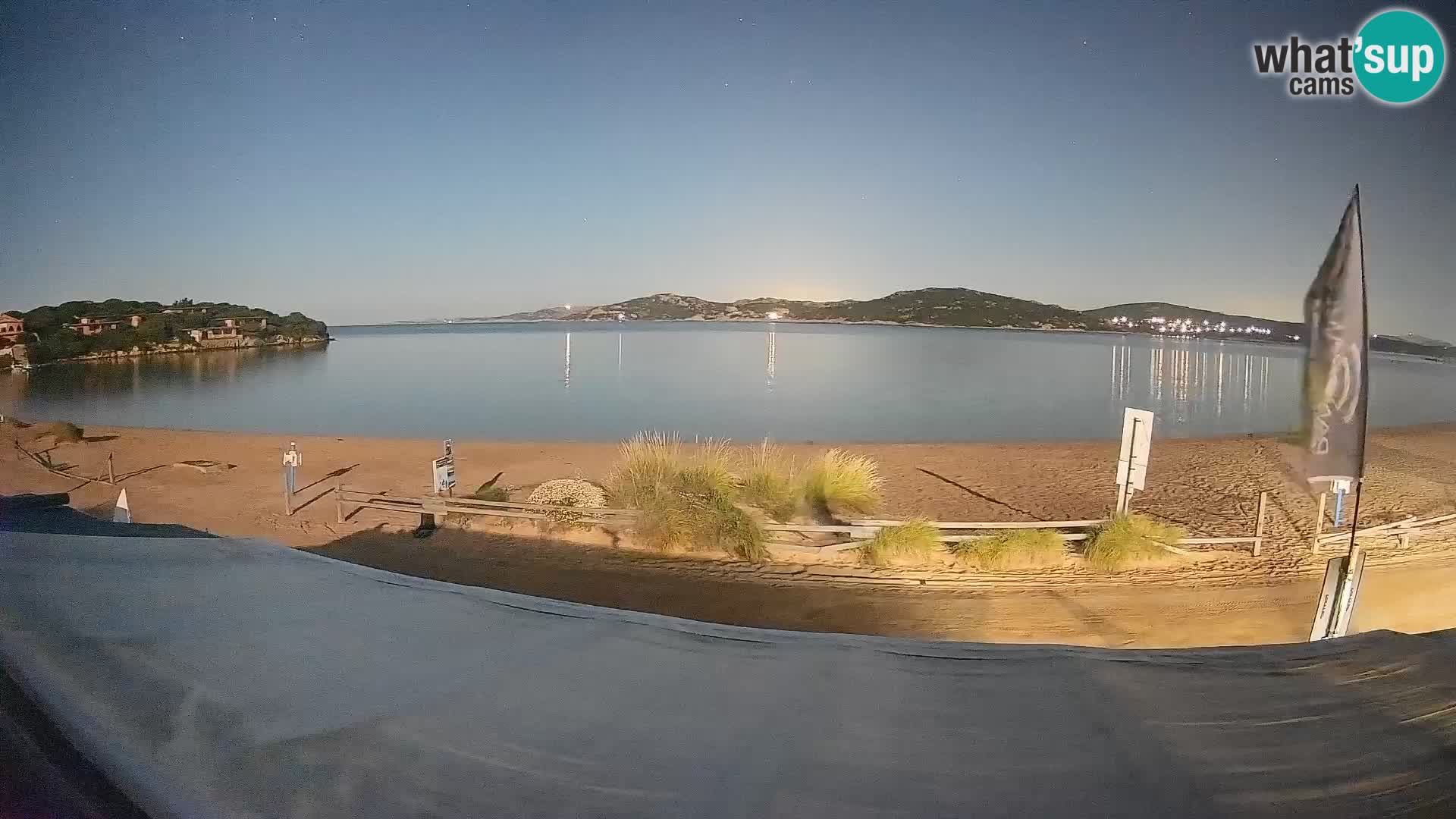 Porto Pollo Windsurfing and Kite surfing live webcam – Sardinia – Italy