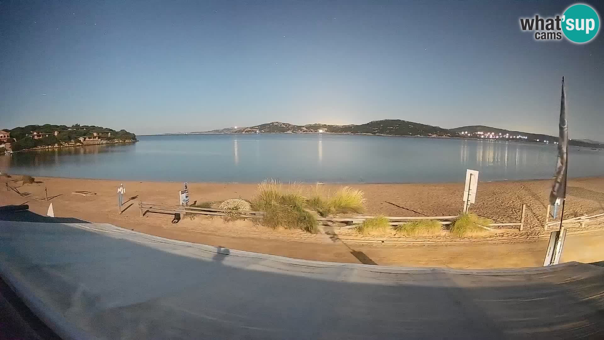 Porto Pollo Windsurfing and Kite surfing live webcam – Sardinia – Italy