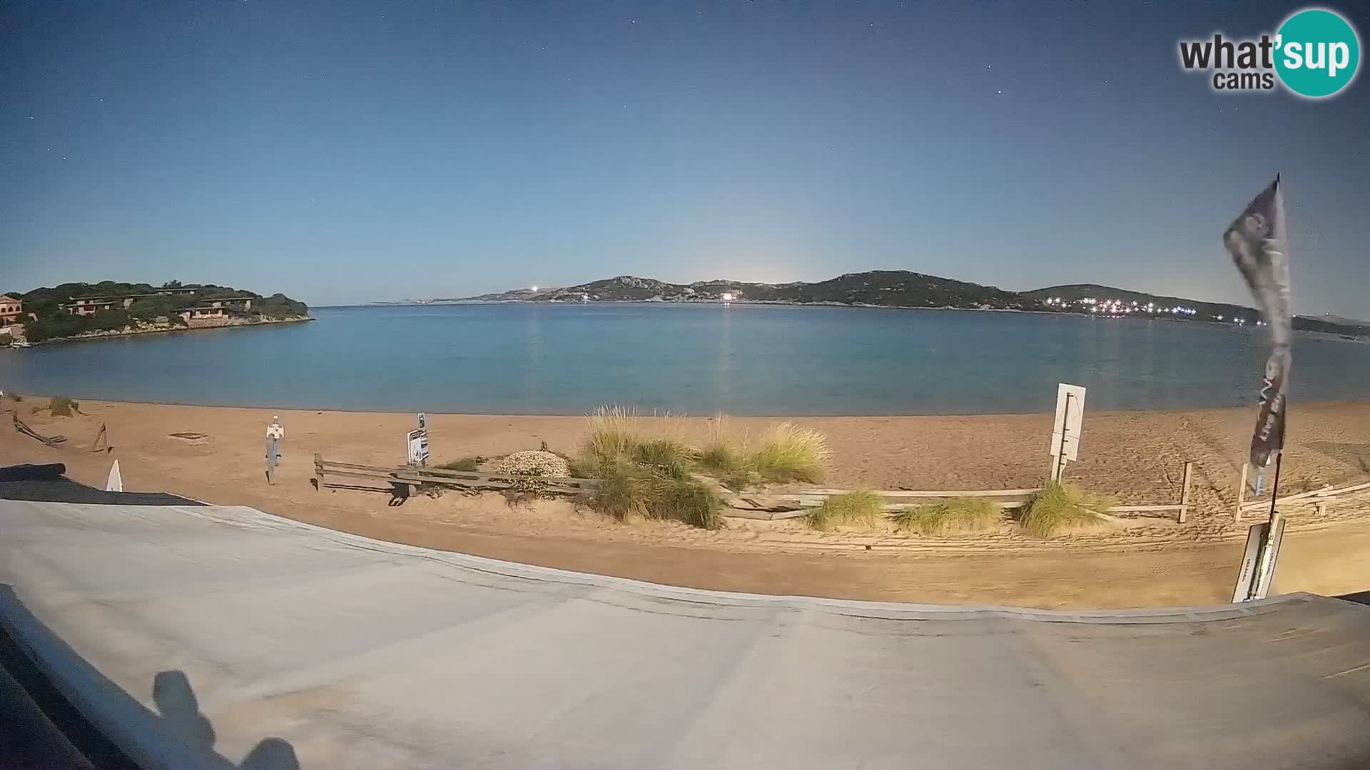 Porto Pollo Windsurfing and Kite surfing live webcam – Sardinia – Italy