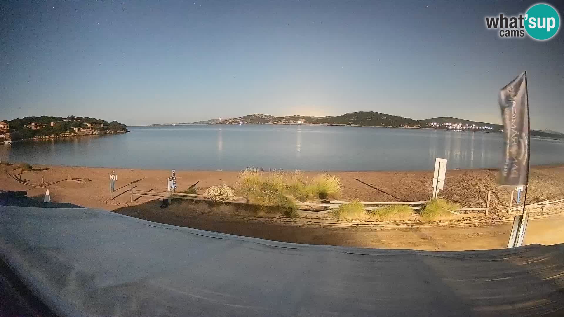 Porto Pollo Windsurfing and Kite surfing live webcam – Sardinia – Italy