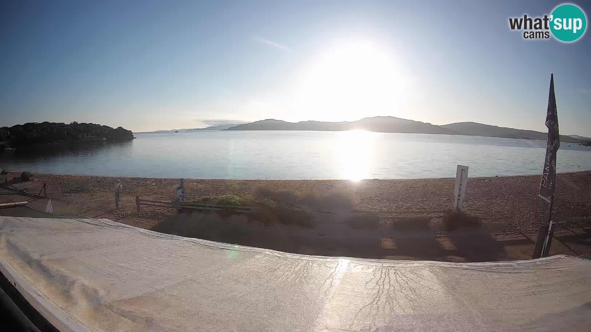 Porto Pollo Windsurfing and Kite surfing live webcam – Sardinia – Italy