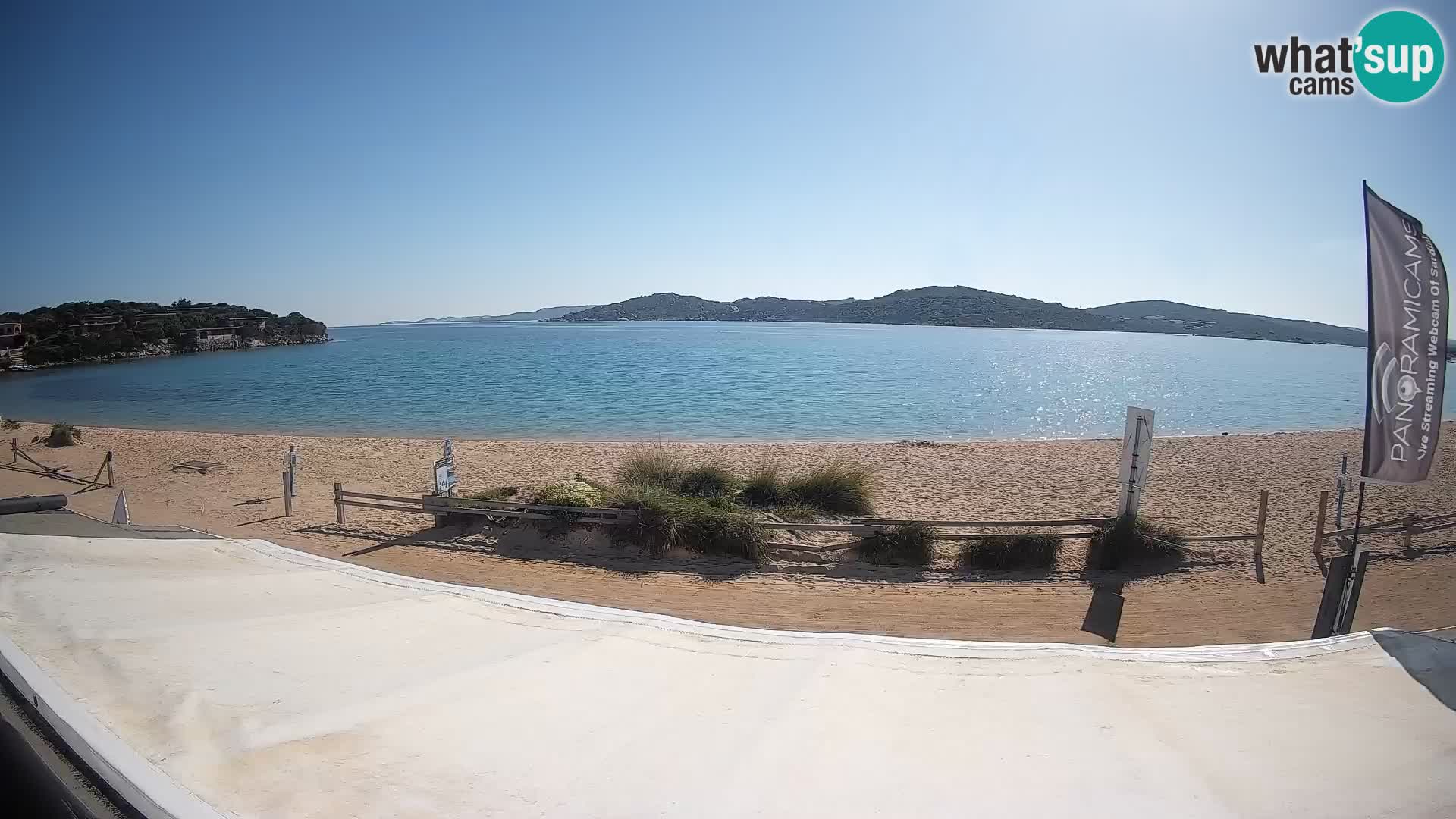 Porto Pollo Windsurfen und Kitesurfen Live-Webcam – Sardinien – Italien