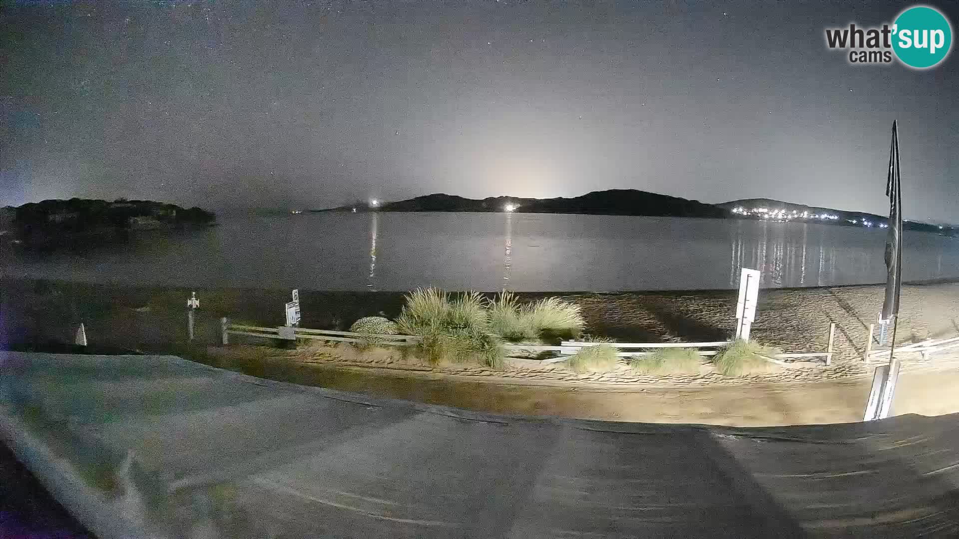 Porto Pollo Windsurfing and Kite surfing live webcam – Sardinia – Italy