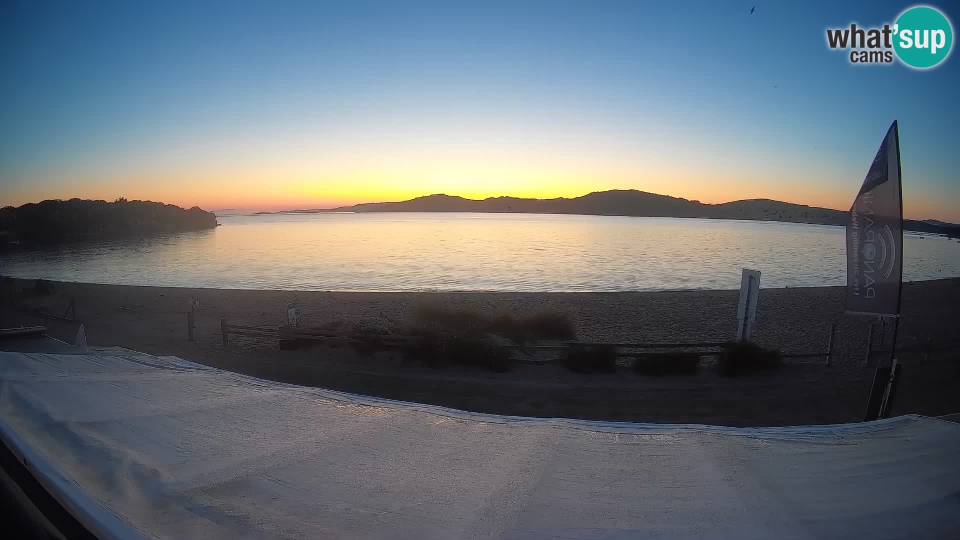 Porto Pollo Windsurfen und Kitesurfen Live-Webcam – Sardinien – Italien